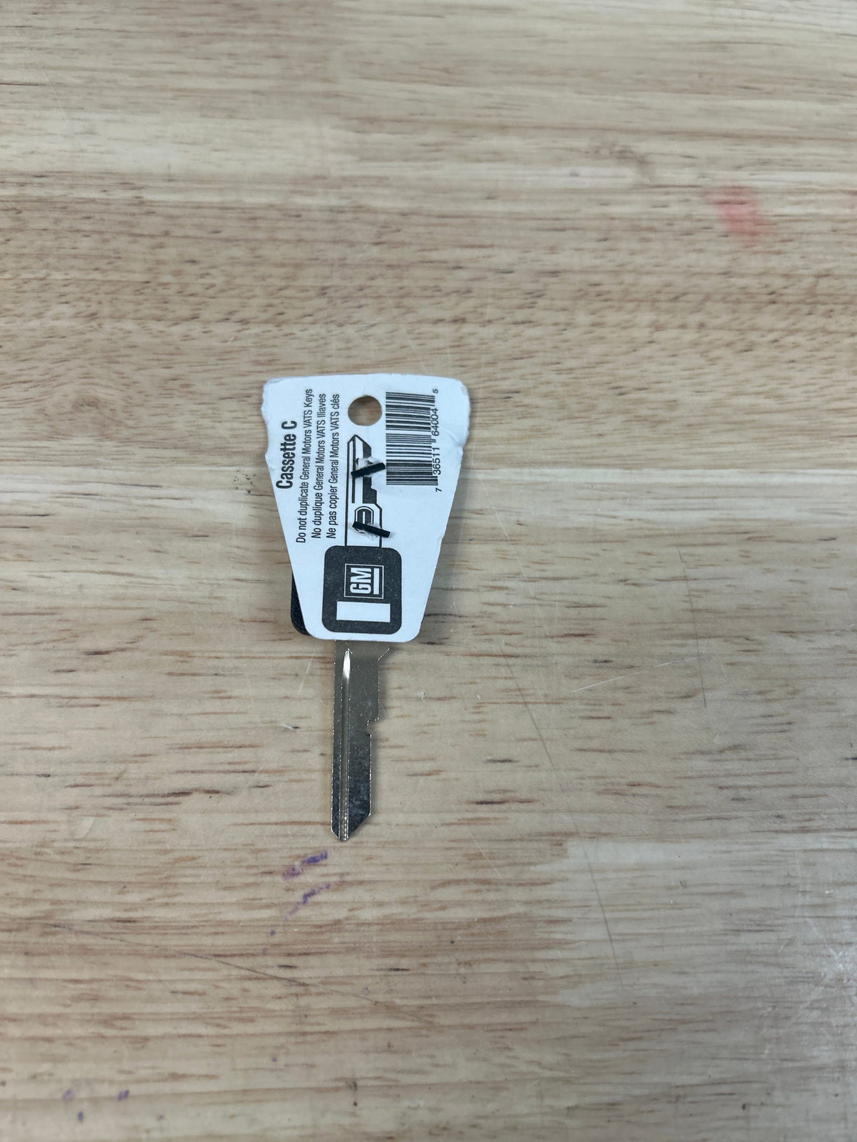 The Hillman Group #04R - Key Blank - General Motors - Rubberized Key Grip (87000)