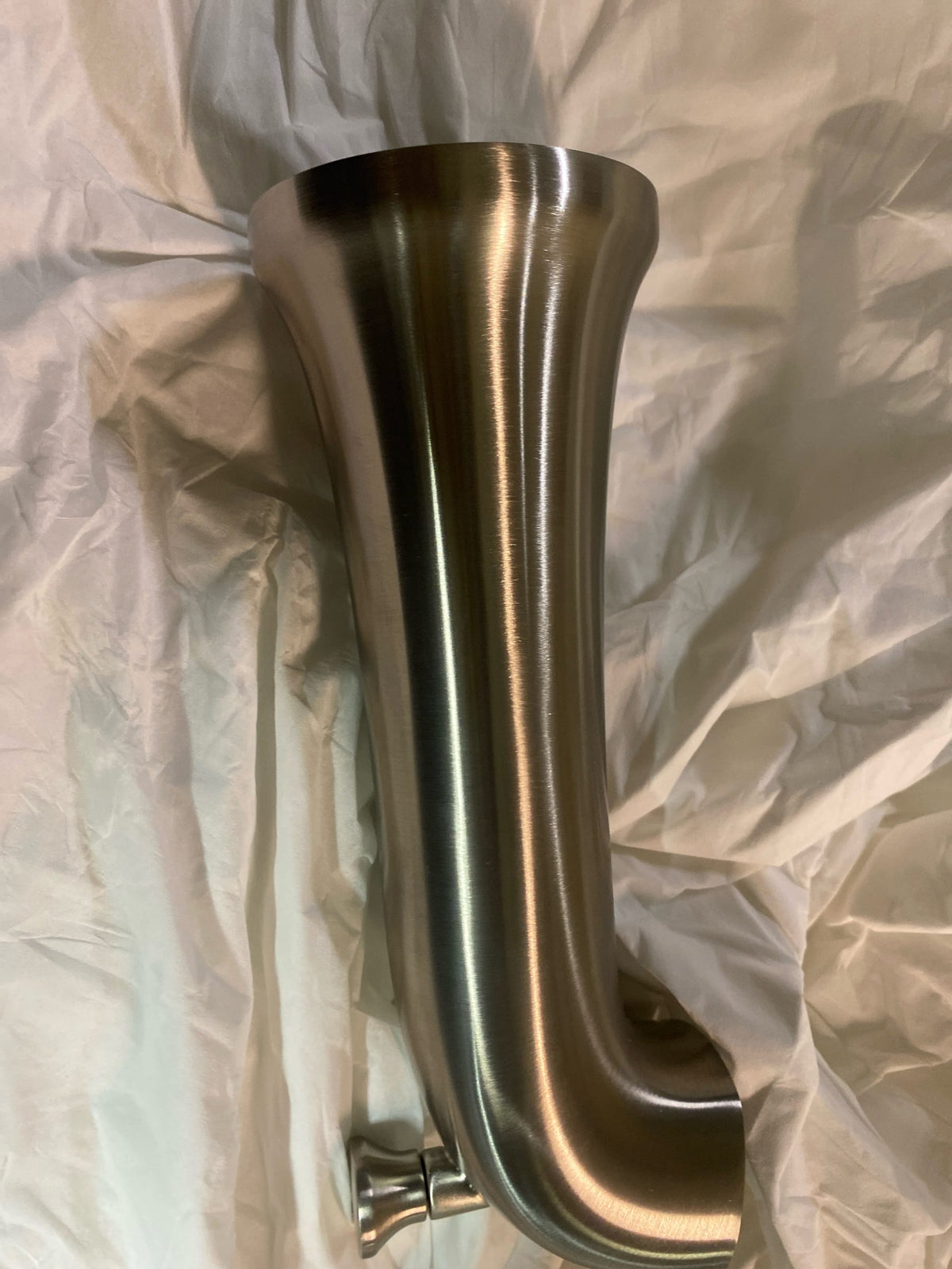 Kohler K-28563-BN Tempered 6-3/8" Integrated Diverter Tub Spout - Vibrant Brushed Nickel