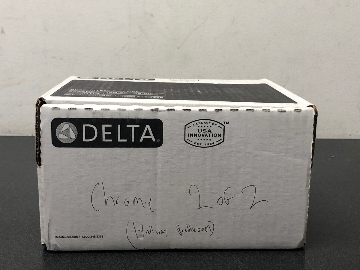 Delta T17476 Stryke Monitor 17 Series Dual Function Pressure Balanced Tub and Shower with Integrated Volume Control - Less Rough-In Valve - Chrome