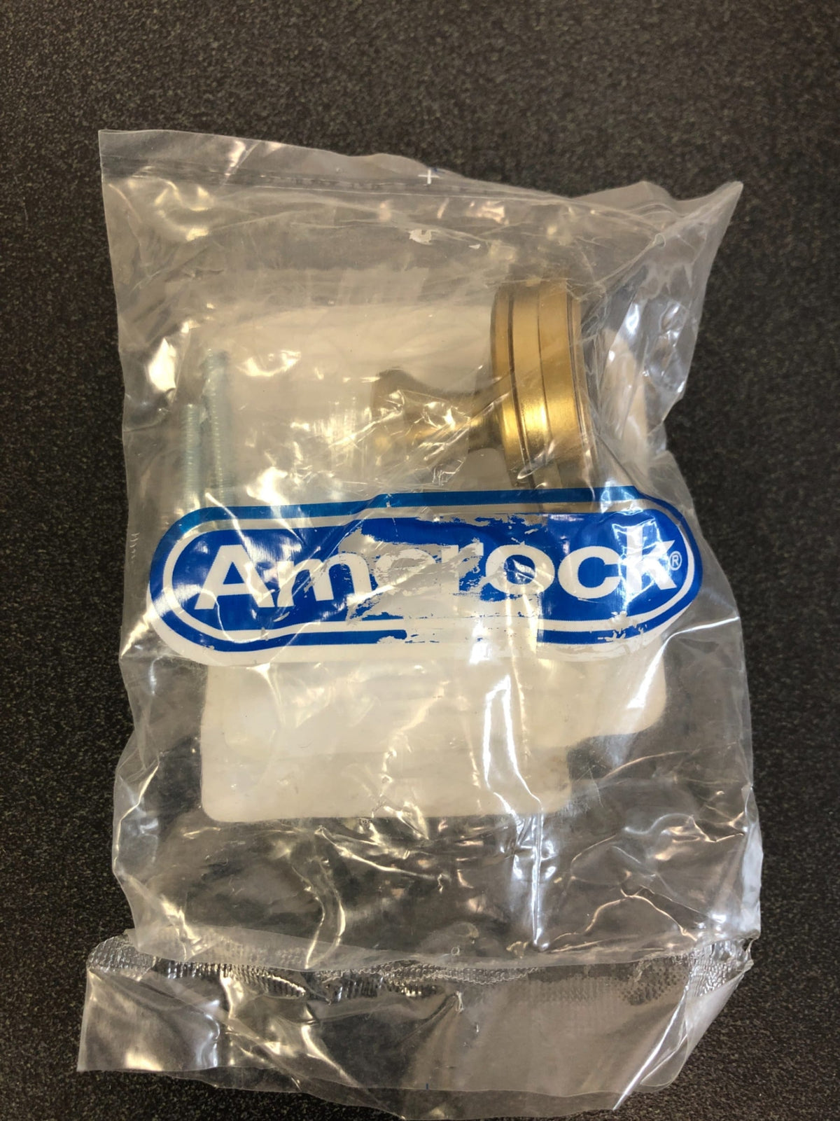 Amerock Oberon 1-3/8 Inch Mushroom Cabinet Knob - Golden Champagne
