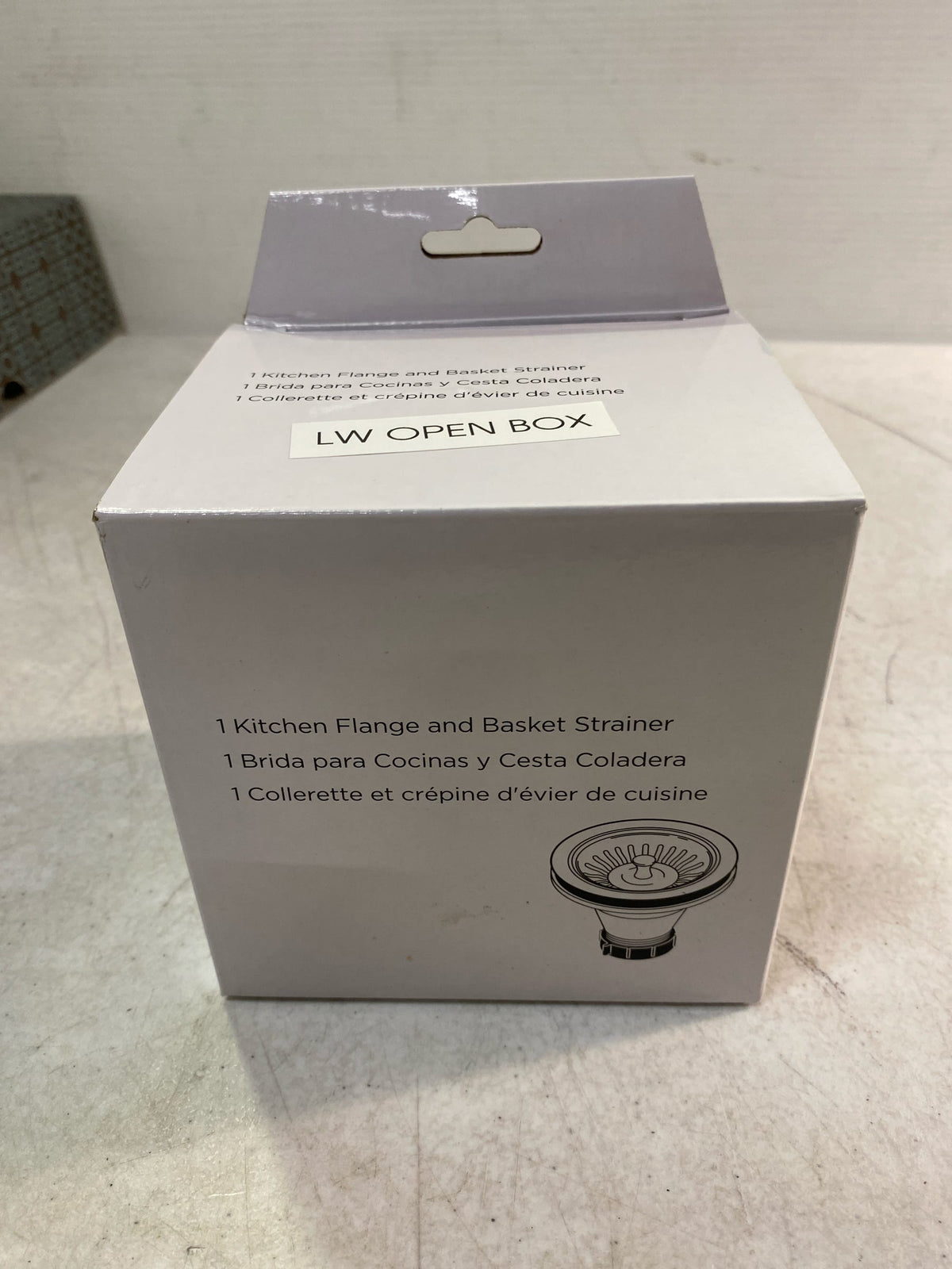 Delta 3-1/2" Basket Strainer
