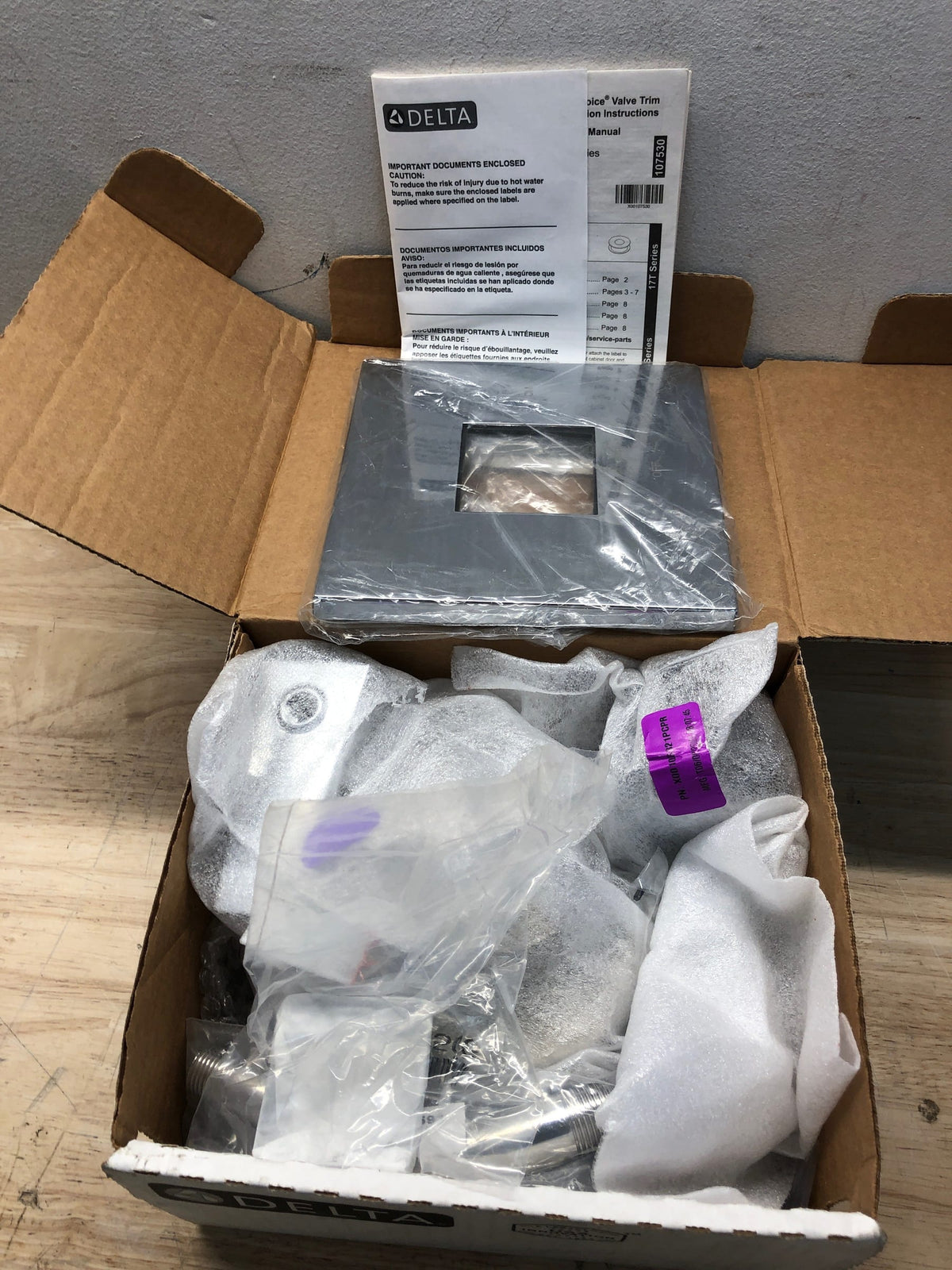 Delta Faucet T17T243-PR Trillian Tub/Shower, Lumicoat Chrome
