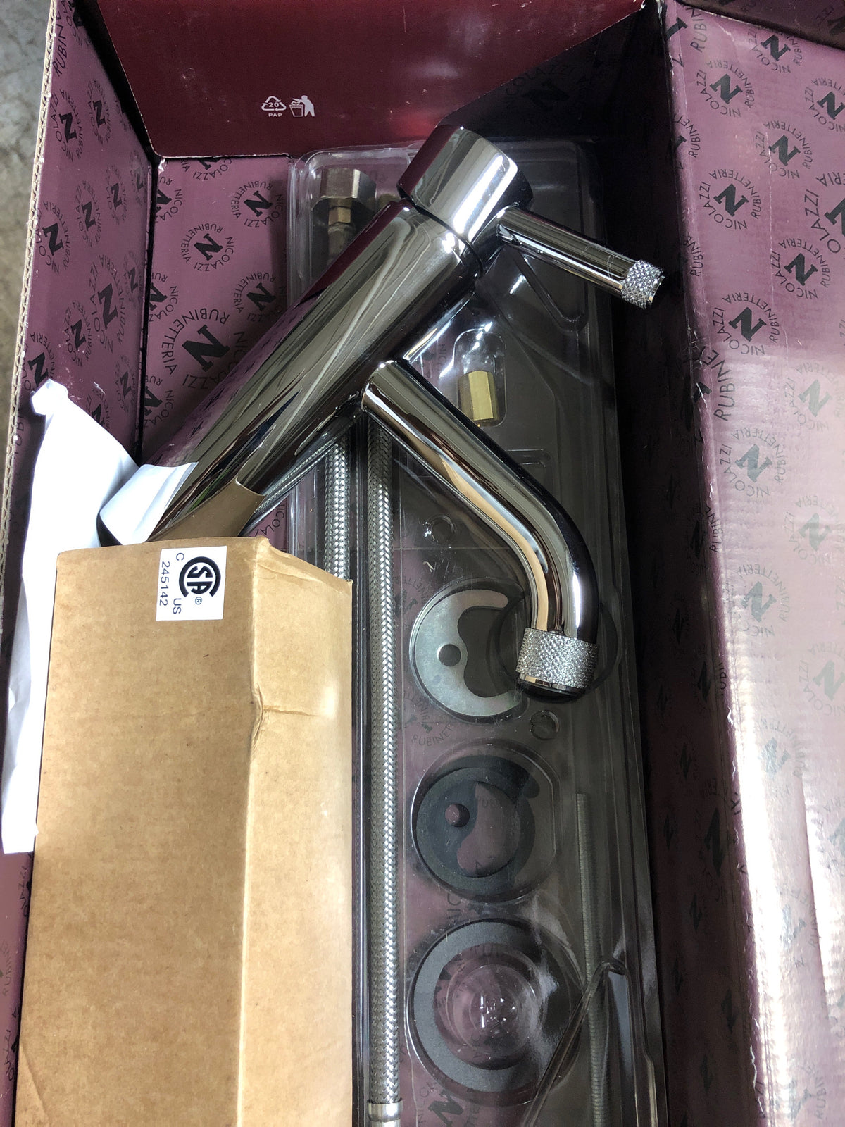 Rohl A3702ILAPC-2 Campo 1.2 GPM Single Hole Bathroom Faucet with Pop-Up Drain Assembly - Polished Chrome