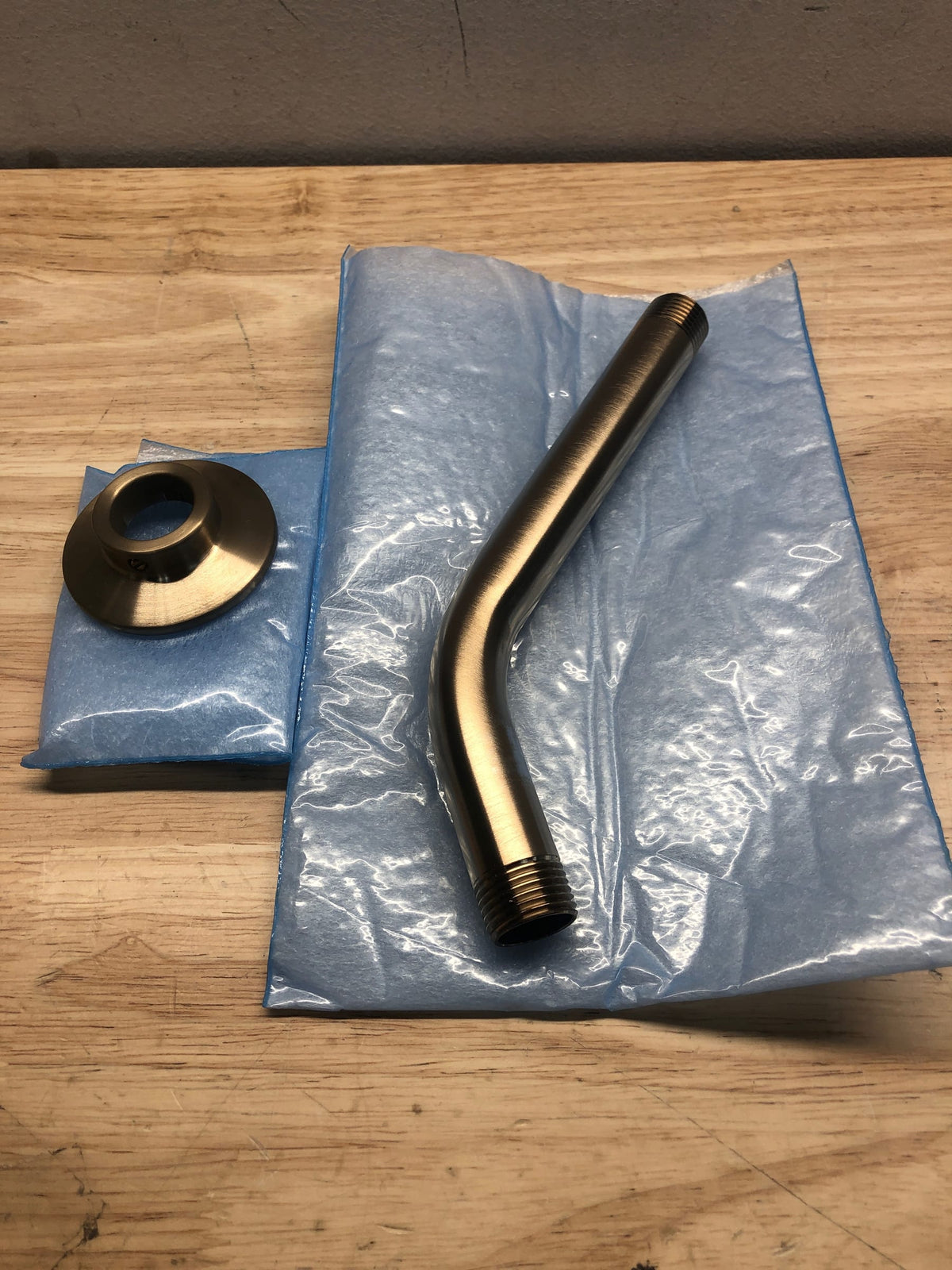 Kohler K-7397-BV MasterShower 7-1/2" Wall Mounted Shower Arm and Flange - Brushed Bronze