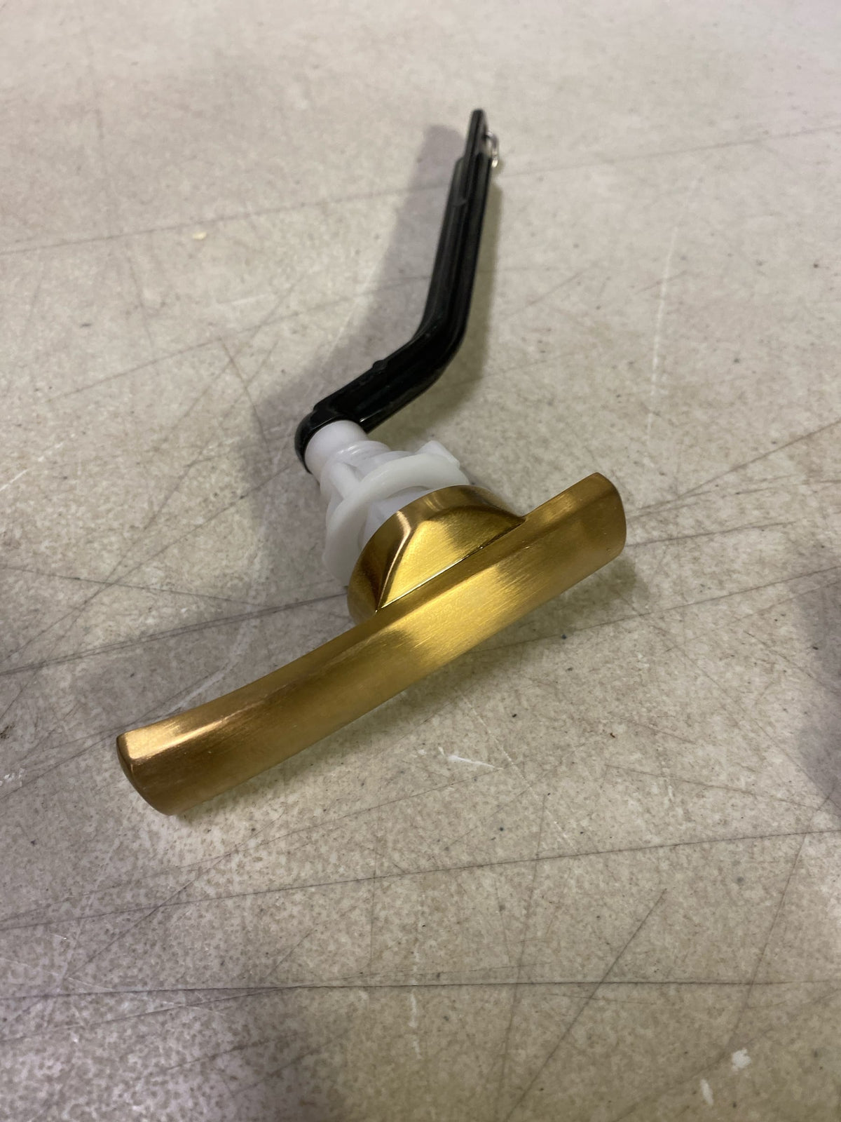 Kohler K-9379-2MB Highline Left or Right Hand Toilet Lever - Vibrant Brushed Moderne Brass