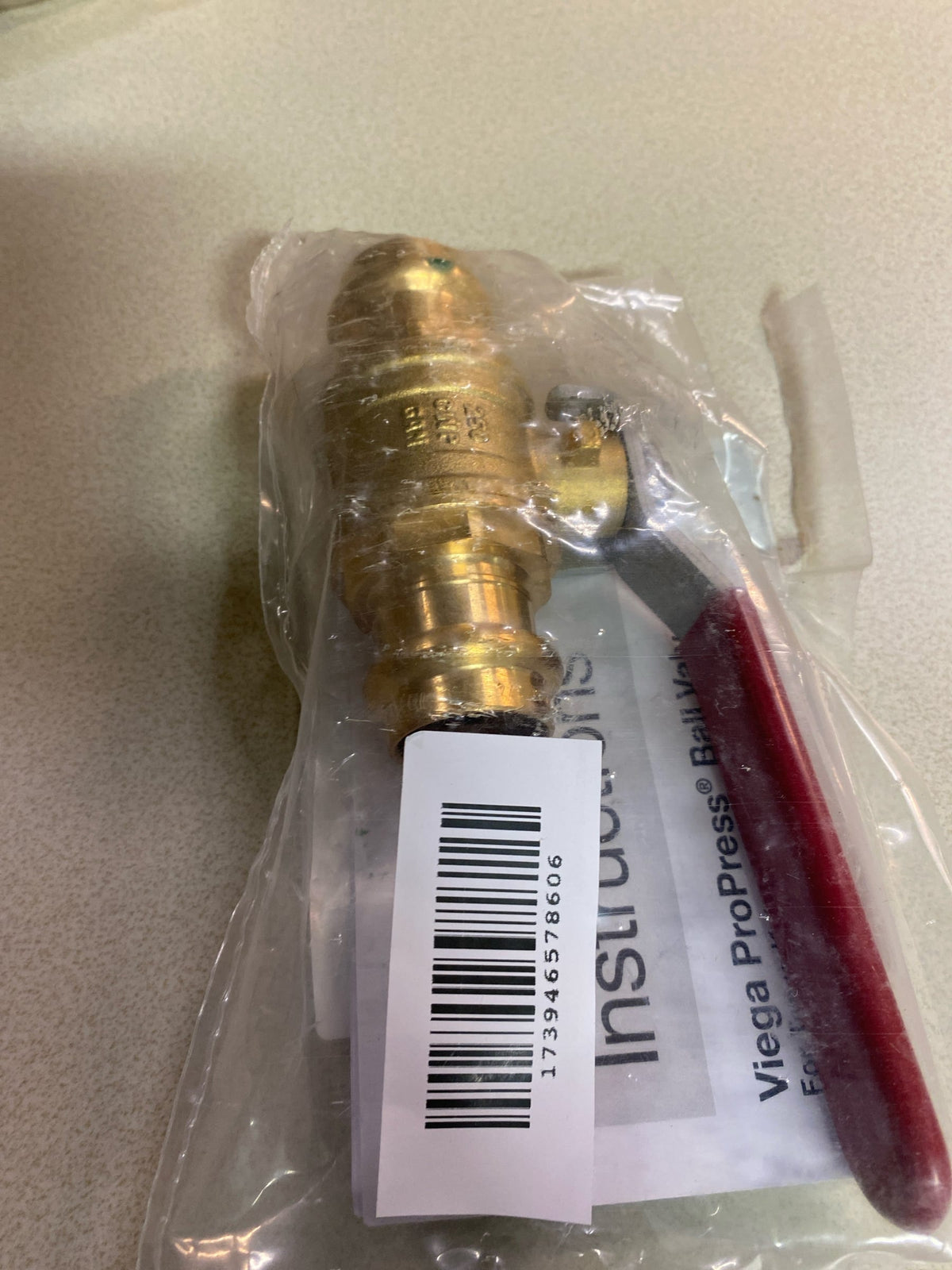 VIEGA 24005 Viega ProPress ball valve, 3/4" x 3/4" Fast Free Shipping!