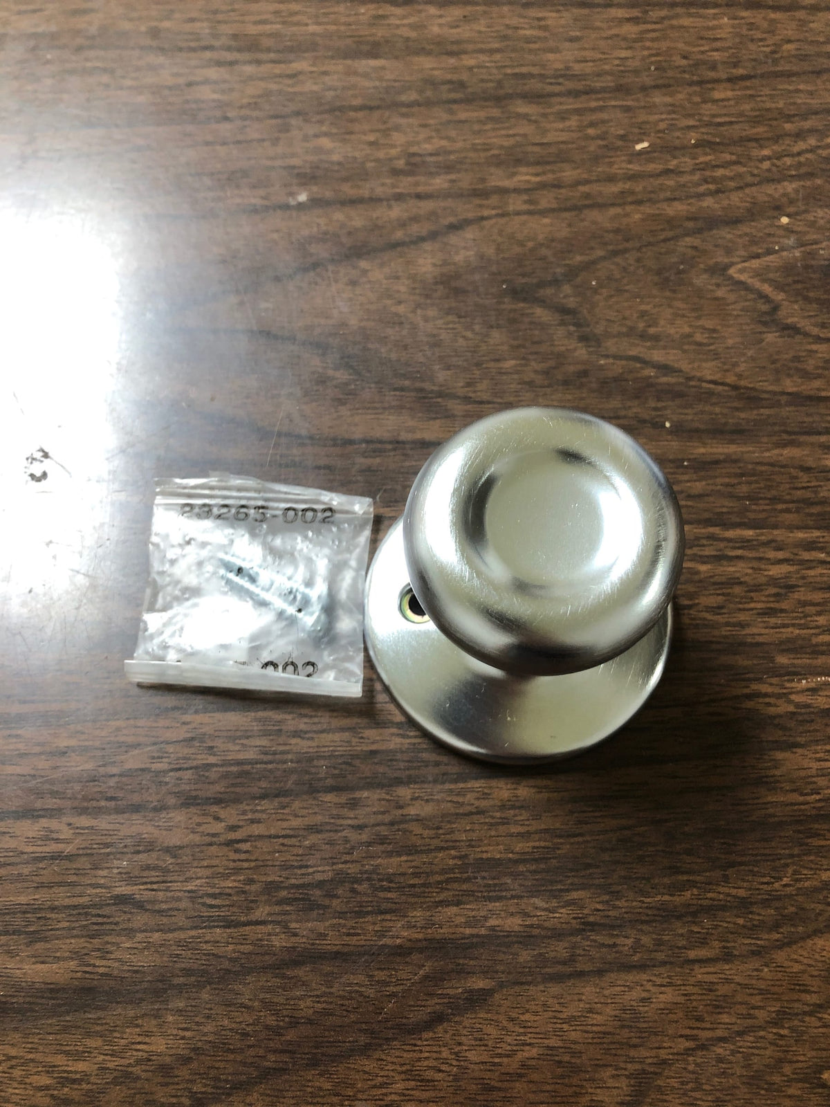 Kwikset 488T-15 Tylo Reversible Non-Turning One-Sided Dummy Door Knob - Satin Nickel