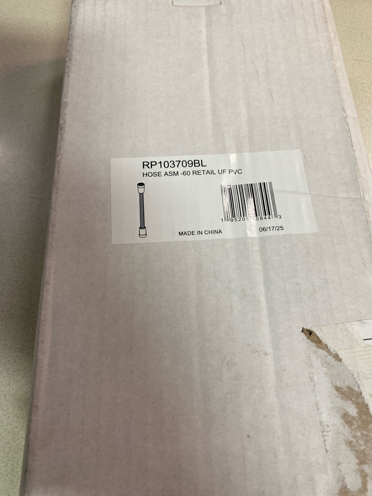 Delta RP103709 Modern 60" Hand Shower Hose - Matte Black