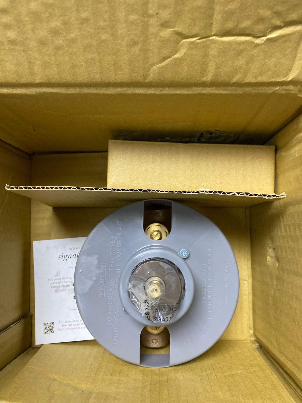 Signature Hardware 433872 Glenley Pressure Balance Shower Valve with Cross Handles - Oil Rubbed Bronze