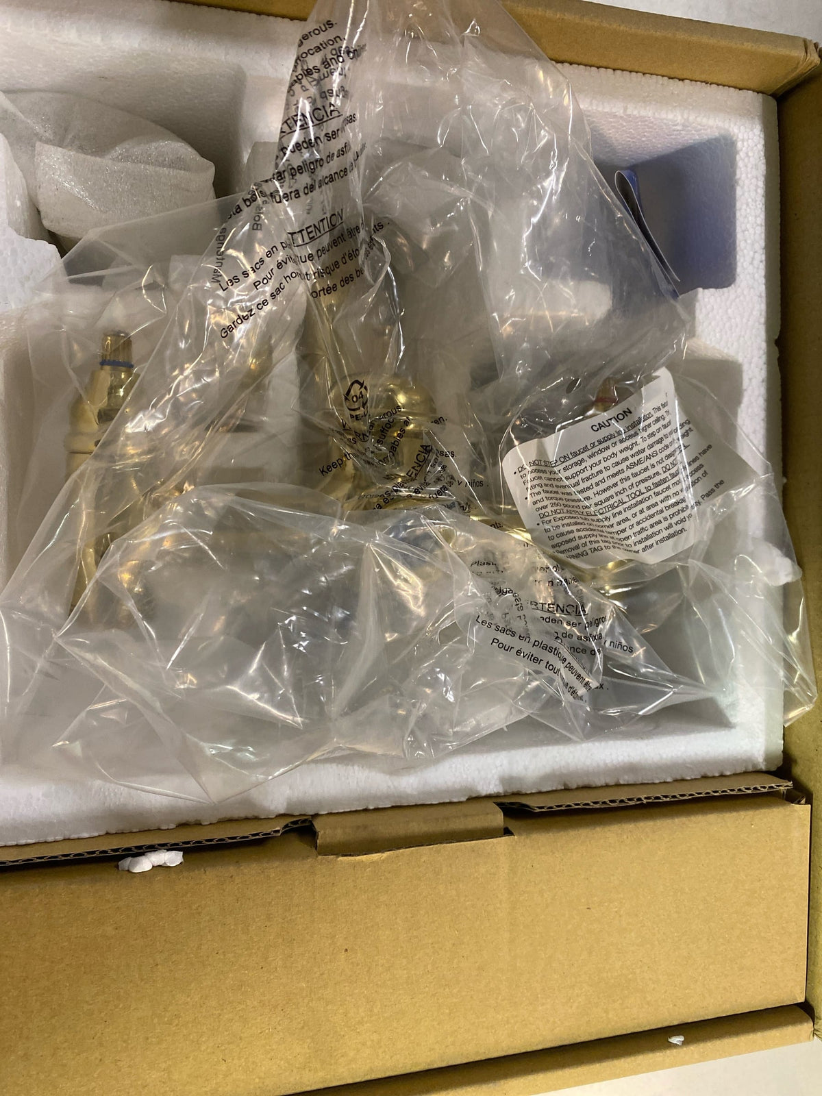 Kingston Brass CC559T2 Vintage 7-Inch Wall Mount Tub Faucet with Hand Shower, Polished Brass
