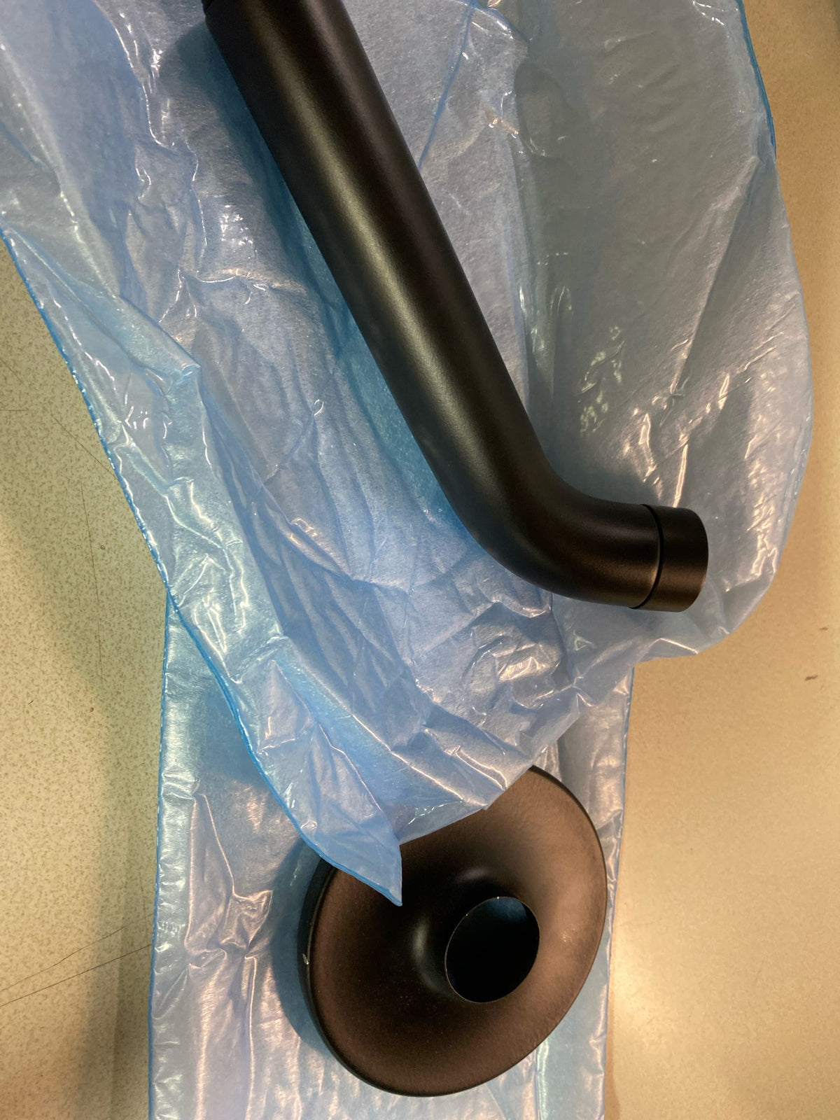Kohler K-14426-BL Purist 7-3/4" Tub Spout with 35 Degree Arc - Matte Black
