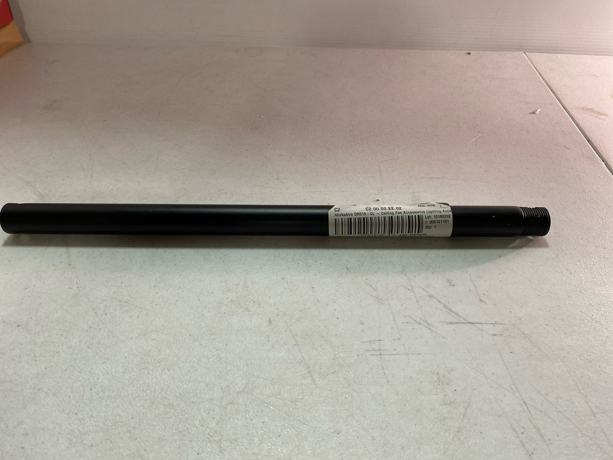 MinkaAire DR518-CL 18" Ceiling Fan Downrod for DR5 Series and 10 Ft Ceilings - Coal