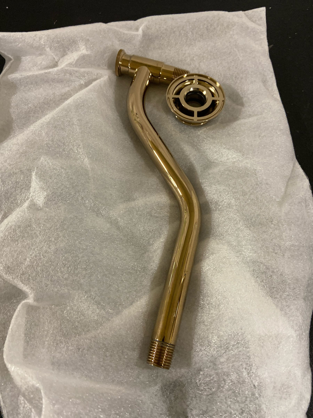 Brizo Invari: 11" Angled Shower Arm And Flange - RP100325PG