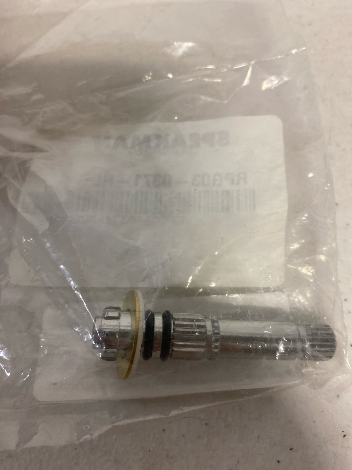 Speakman RPG03-0371-RCP Exposed Showers Spindle Group - Rough Chrome