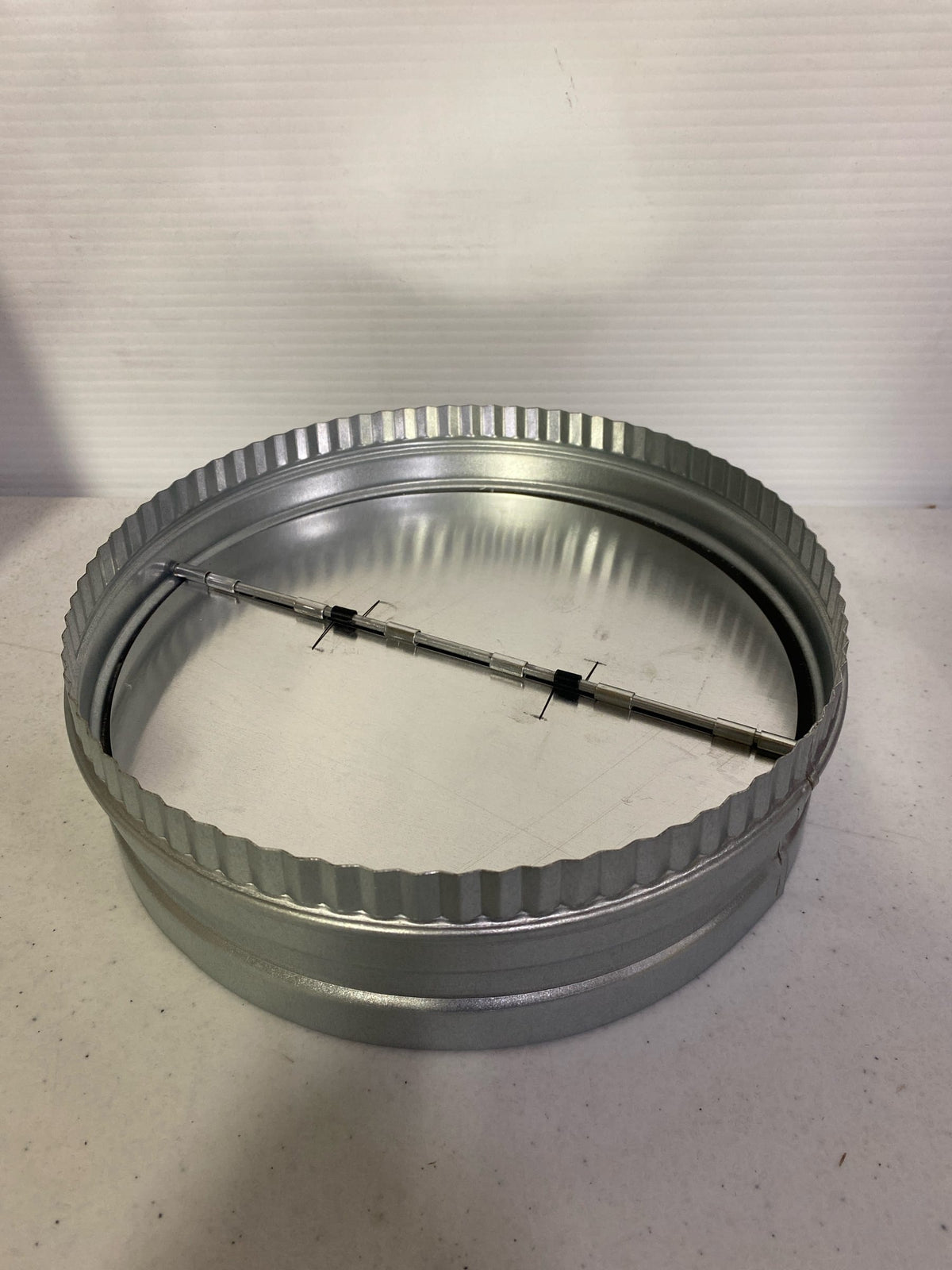 Trade-Wind DPR008 Damper for 8 Inch Round Duct with Neoprene Seal and Spring Loaded Butterfly - N/A