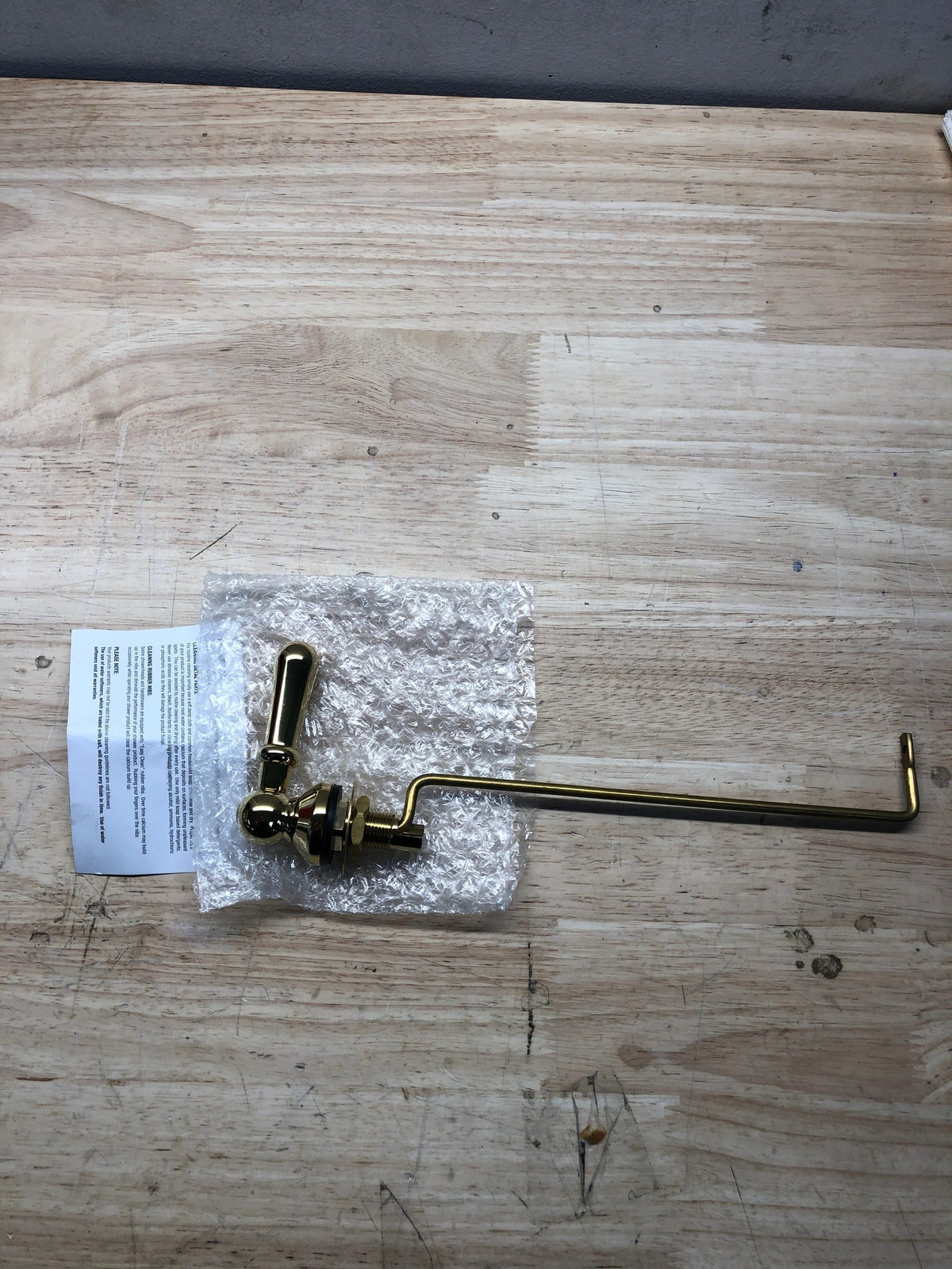 Jaclo 9141-PB Toilet Tank Trip Lever to Fit TOTO - Polished Brass