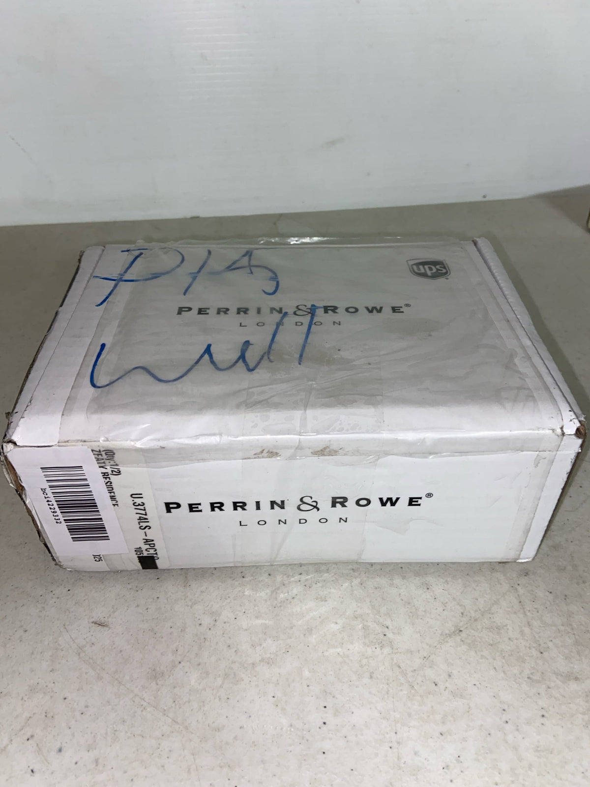 Perrin and Rowe U.3774LS-APC/TO Georgian Era Single Handle 3 Function Diverter / Volume Control Valve Trim - Less Valve - Polished Chrome
