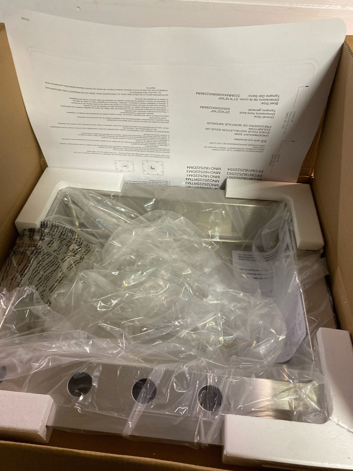 PROFLO PFDM1B2522554 Sault 25" ADA Compliant Drop In Single Basin Stainless Steel Kitchen Sink - Stainless Steel