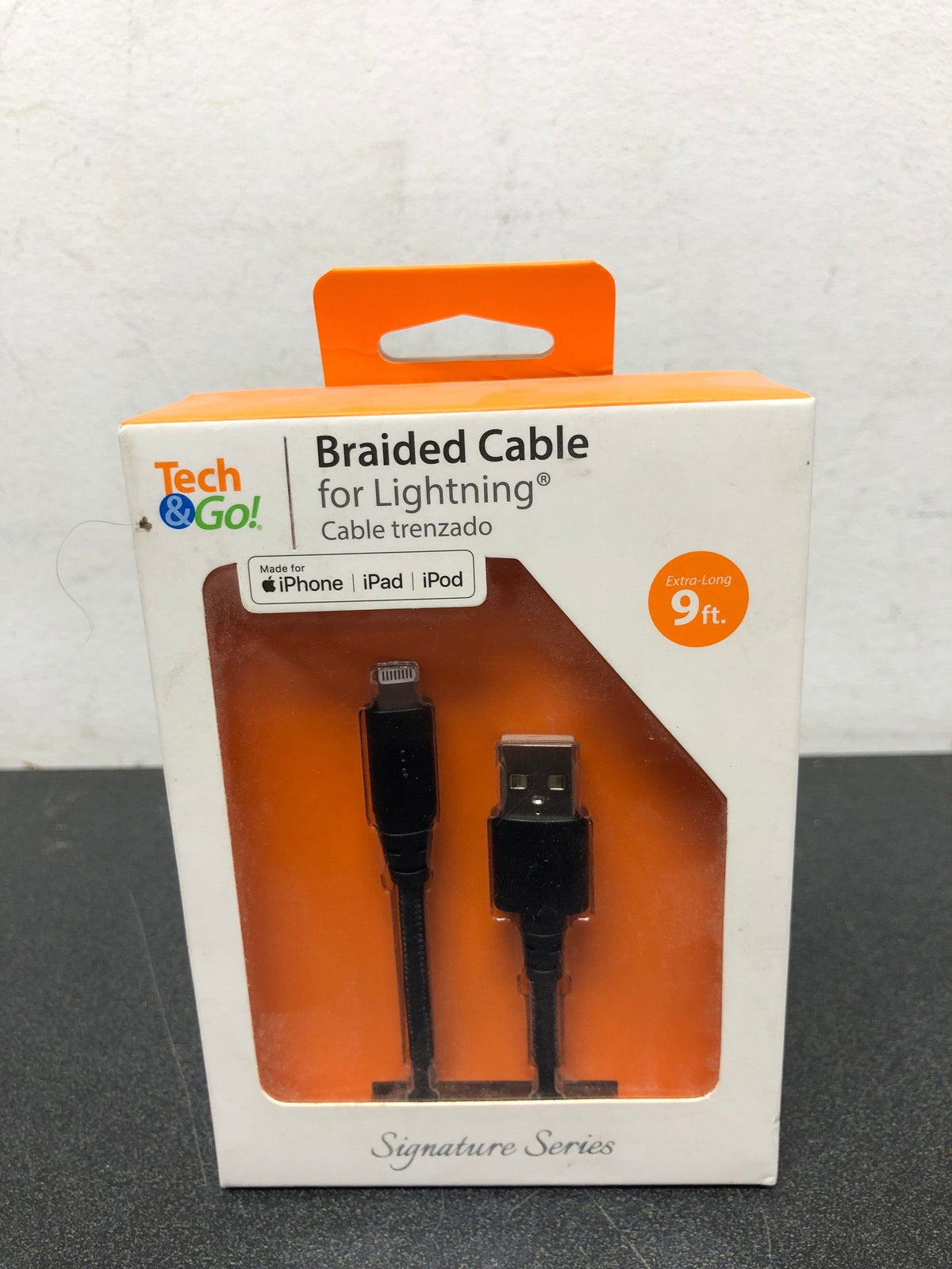 Tech and go 131 3606 TG3 9 ft. Braided Cable for USB to USB-C