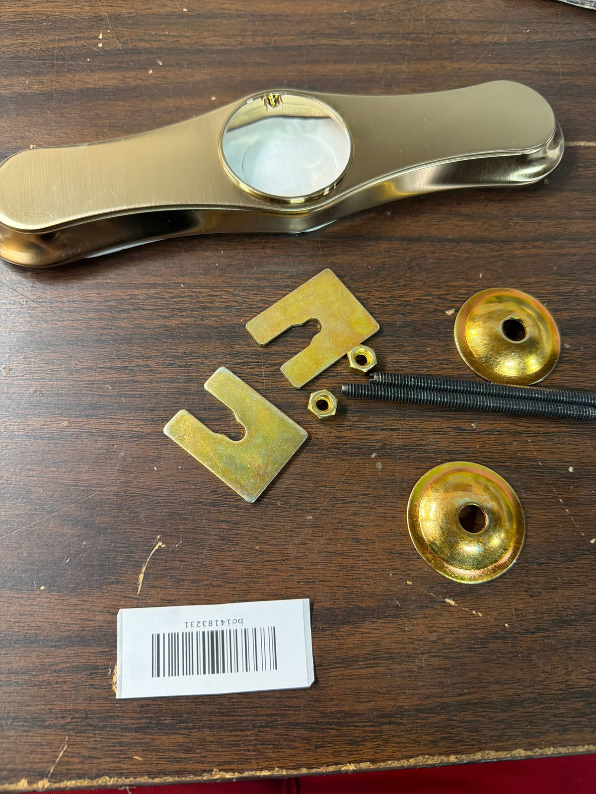 Kohler K-99272-2MB 10-5/16" Escutcheon Plate - Vibrant Brushed Moderne Brass