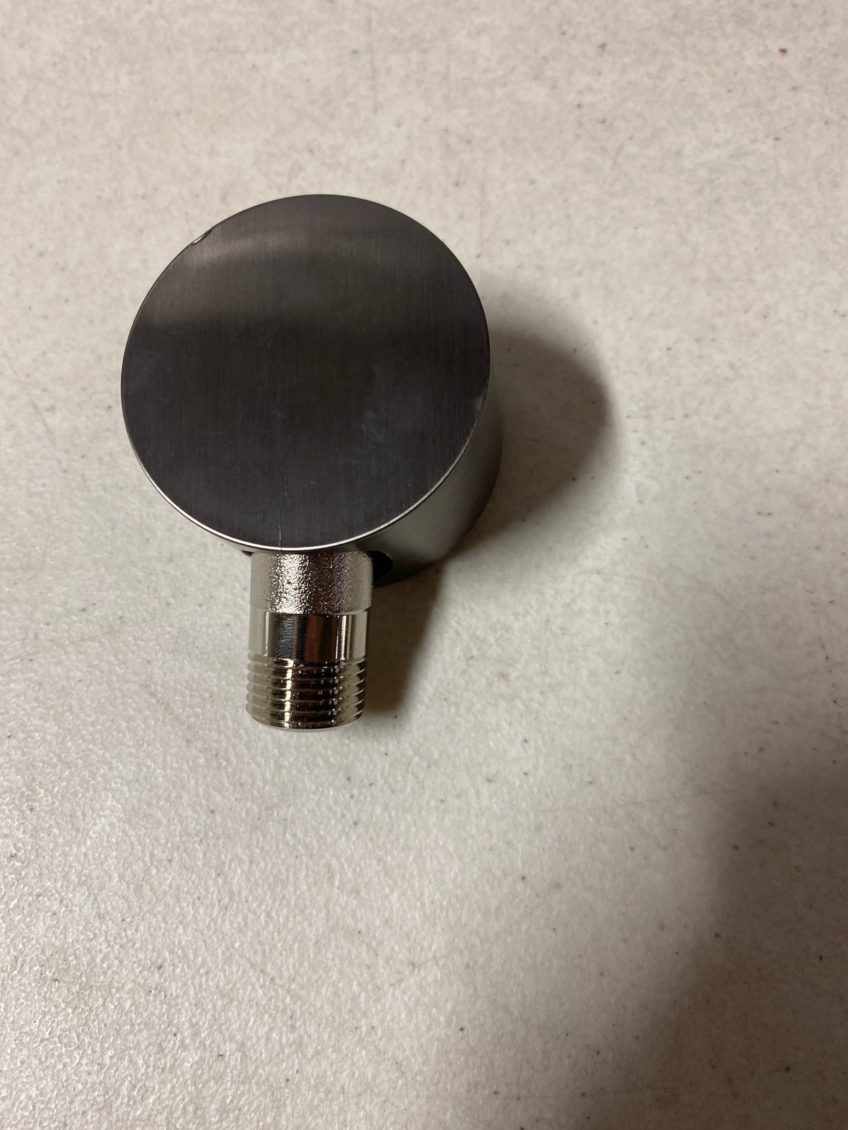 Axor 27451341 ShowerSolutions Wall Supply Elbow with Check Valve - Engineered in Germany, - Brushed Black Chrome