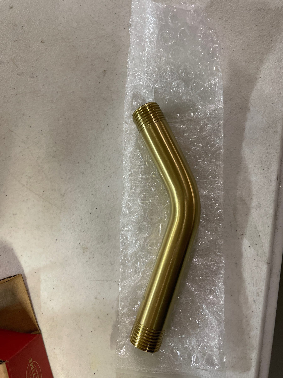 Pfister USC-01SHW Universal 6" Curved Shower Arm - Brushed Gold