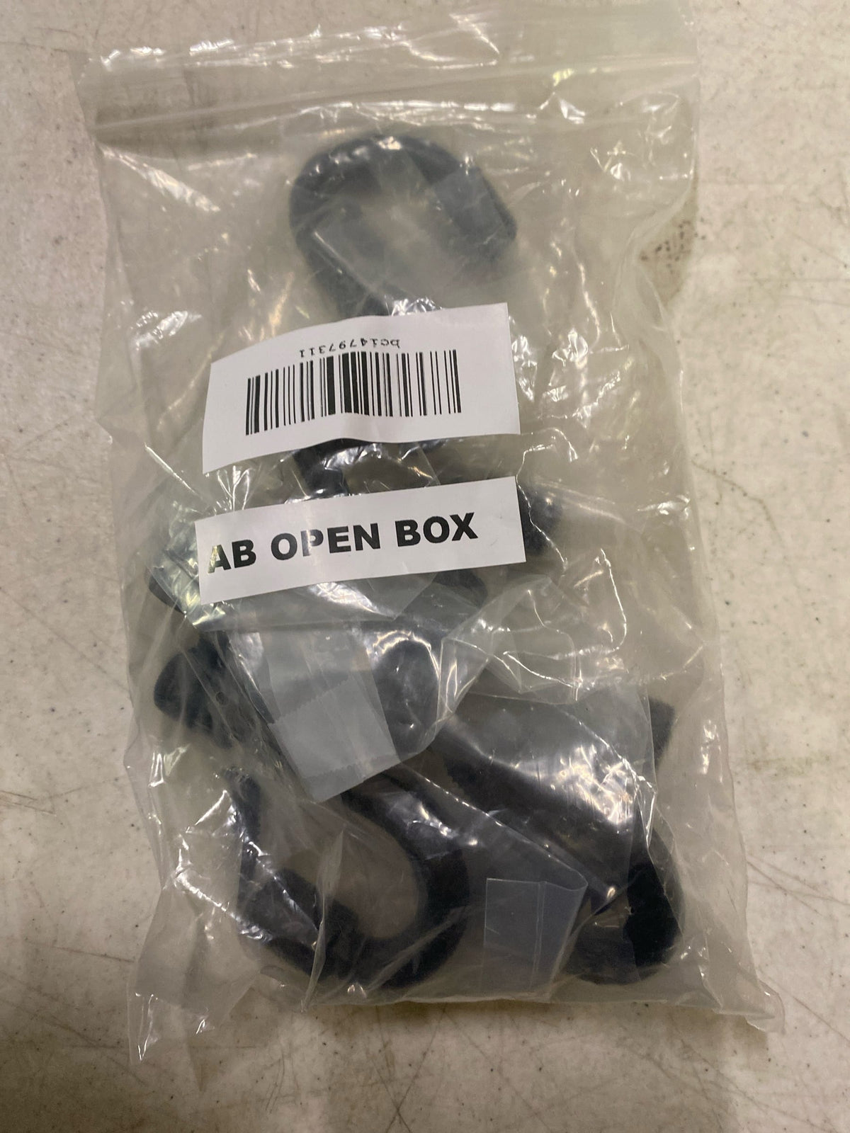 Franklin Brass B47246K-FB-C Bar 1-9/16 Inch Wide Coat and Hat Hook - Pack of 4 - Matte Black