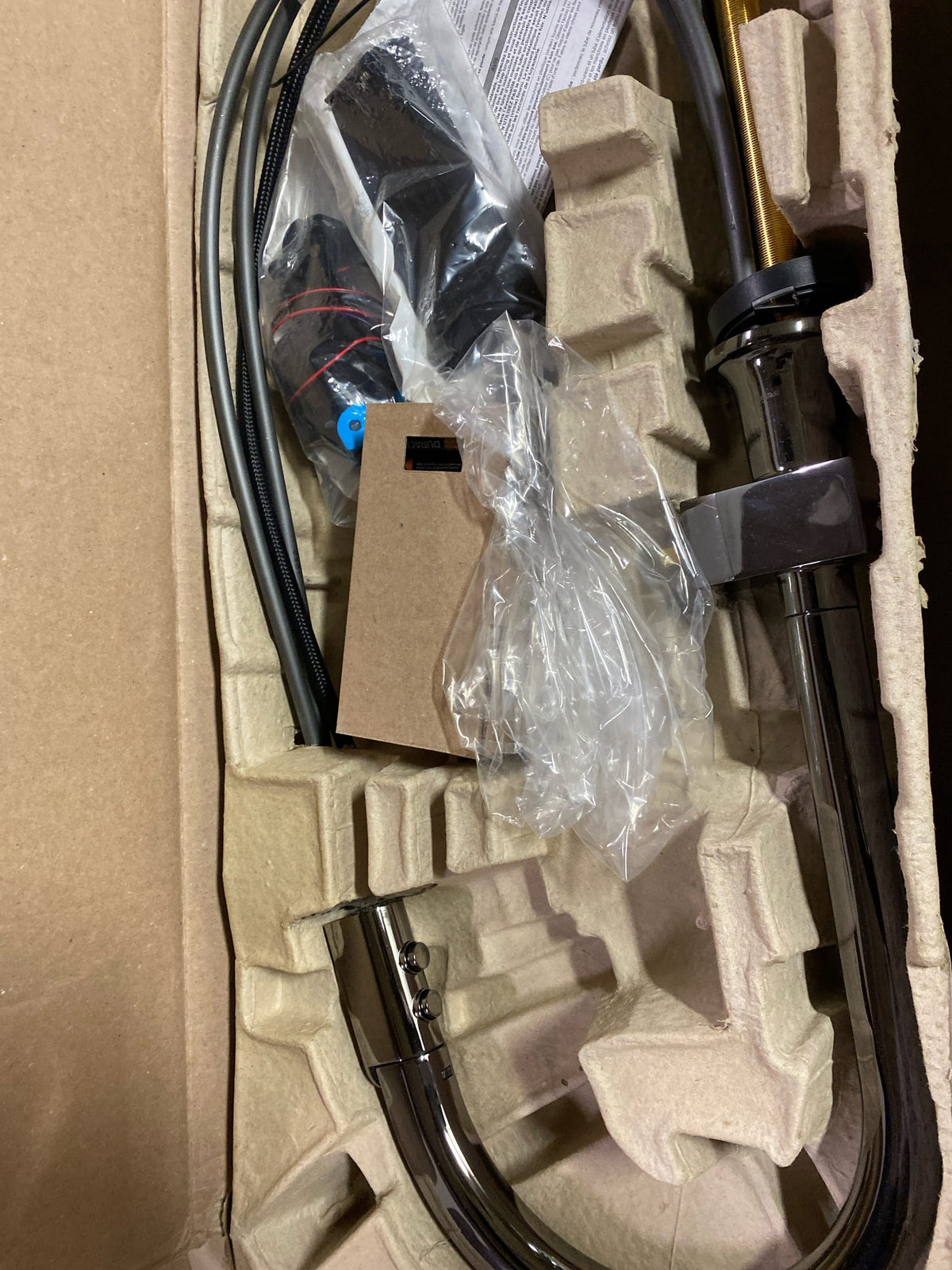 Brizo 64022LF-BNXLHP Frank Lloyd Wright 1.8 GPM Single Hole SmartTouch Pull Down Kitchen Faucet with On/Off Touch Activation and Arc Spout - Less Handle - Brilliance Black Onyx