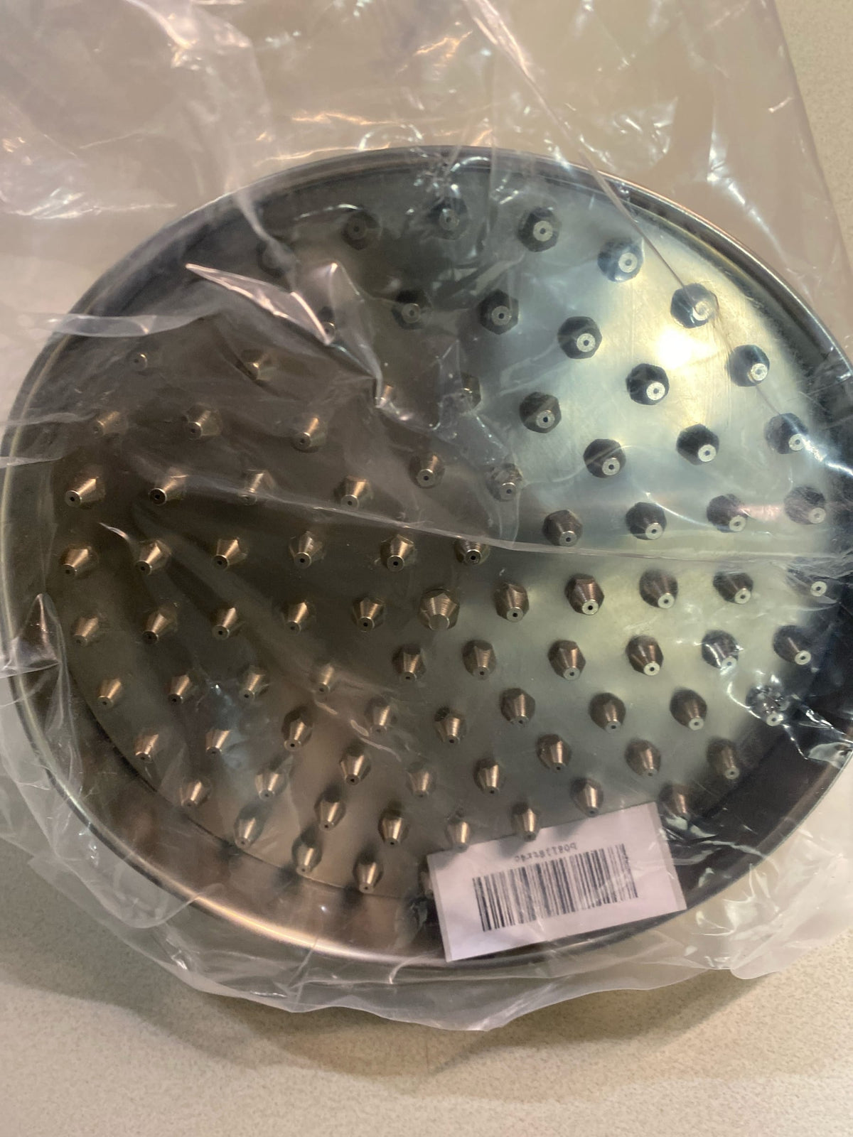 Signature Hardware 400148 8" Lambert Rainfall Nozzle Shower Head - 8" Standard Arm