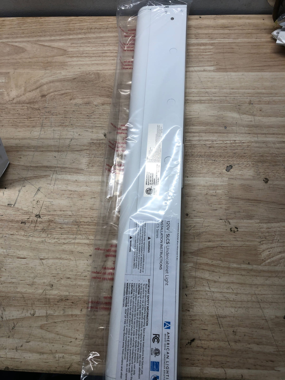 American Lighting 5LCS-24-5CCT-WH LED 5-Complete 24" Long LED Light Bar - White