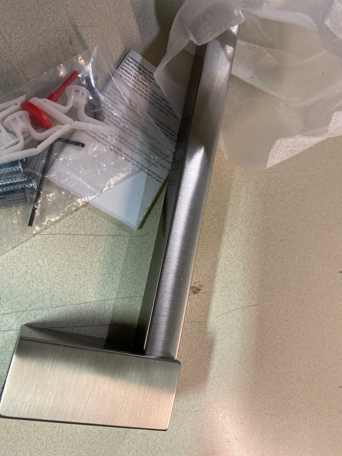 Moen BP3724BN Kyvos 24" Towel Bar - Brushed Nickel