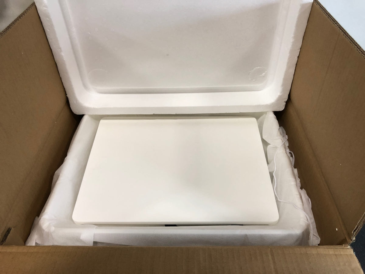Vigo Jasmine 18" Matte Stone Vessel Bathroom Sink