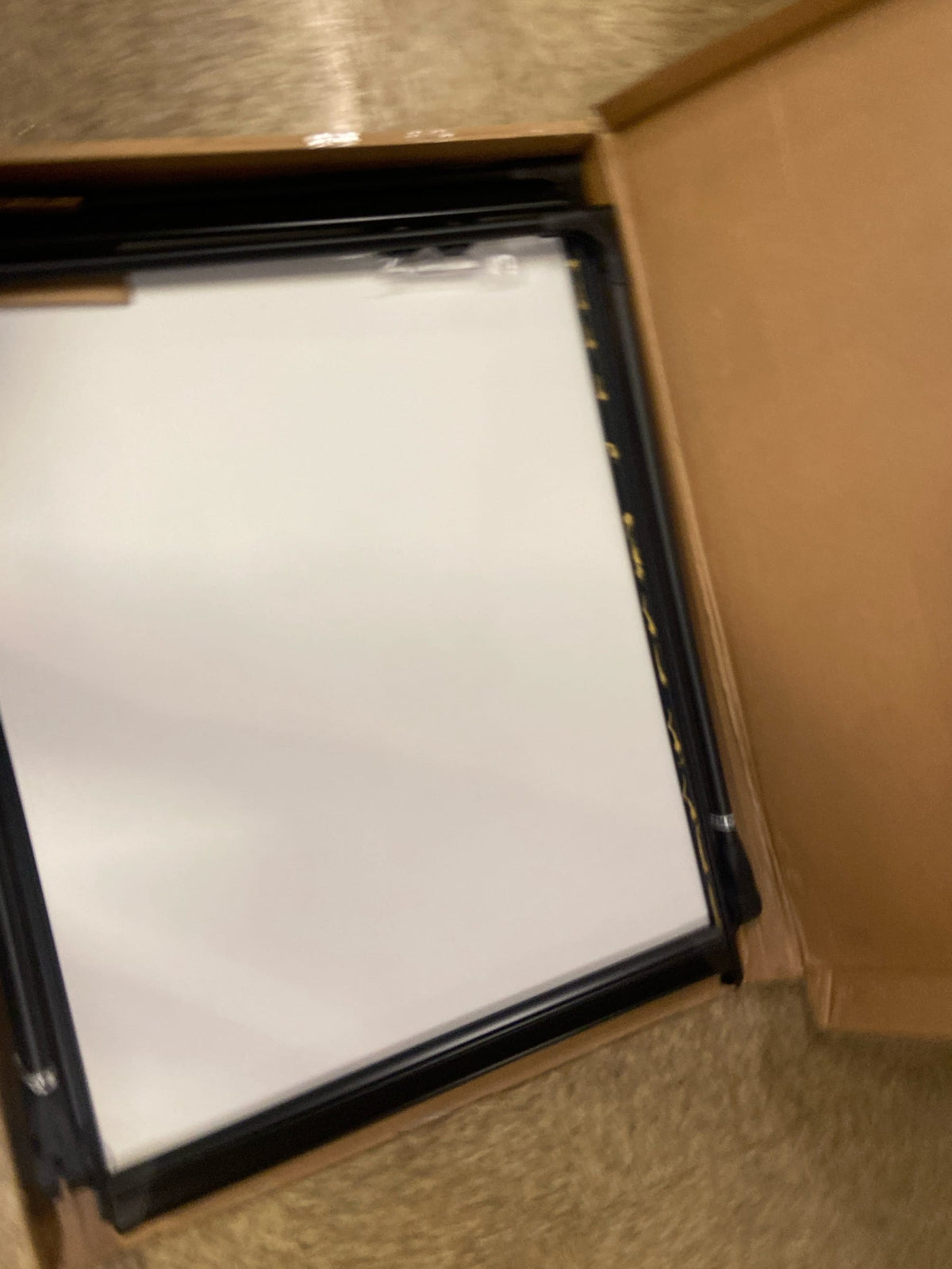 Universal 43030 Foldable Double-Sided Dry Erase Easel, Two Configurations, White Board: 29 x 41