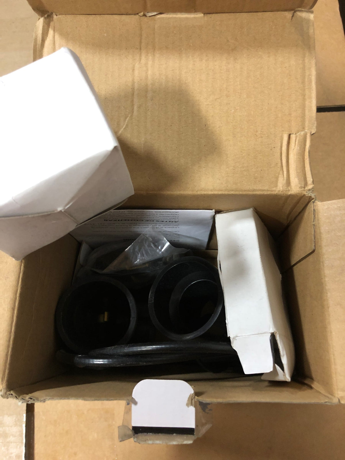 Signature Hardware SH643BG ABS Cable Drain and Overflow for 17" - 22" Deep Alcove Tubs - Brushed Gold
