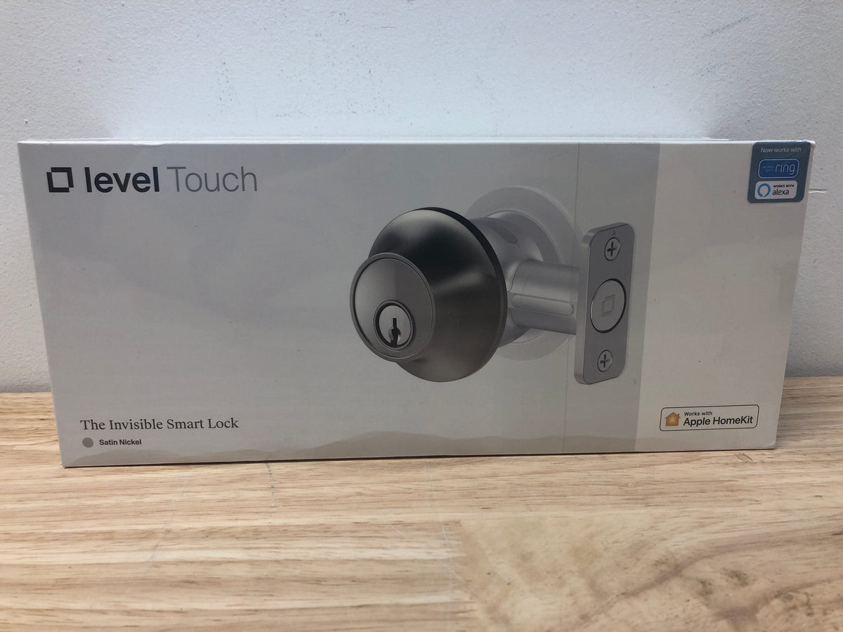Level C-L12U Touch - Smart Lock. Works with HomeKit - Satin Nickel