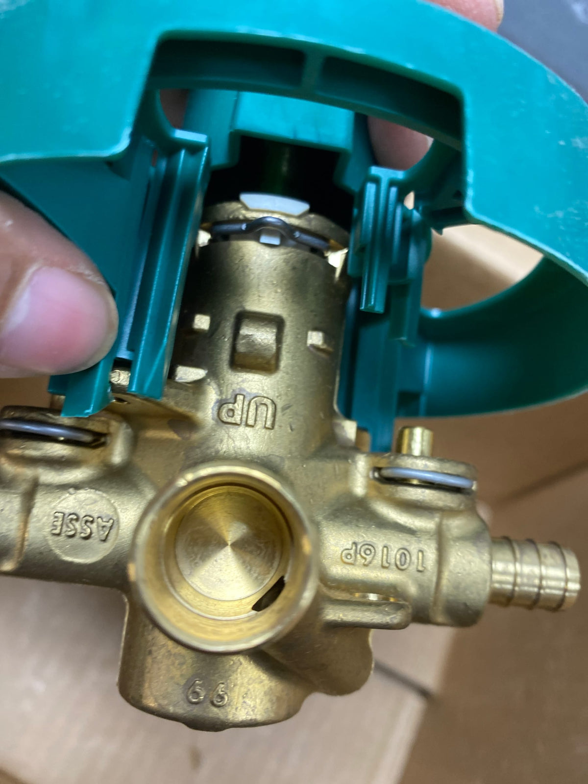Moen 62360 1/2 Inch PEX Posi-Temp Pressure Balancing Rough-In Valve (With Stops) - N/A