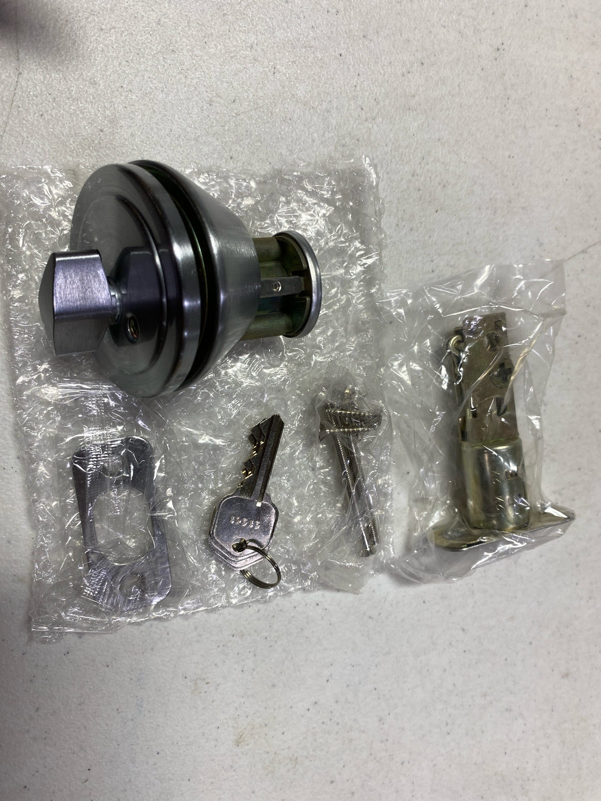 Miseno MLK2020SC Urbanna Ball Single Cylinder Keyed Entry Door Knob Set with Deadbolt - Satin Chrome