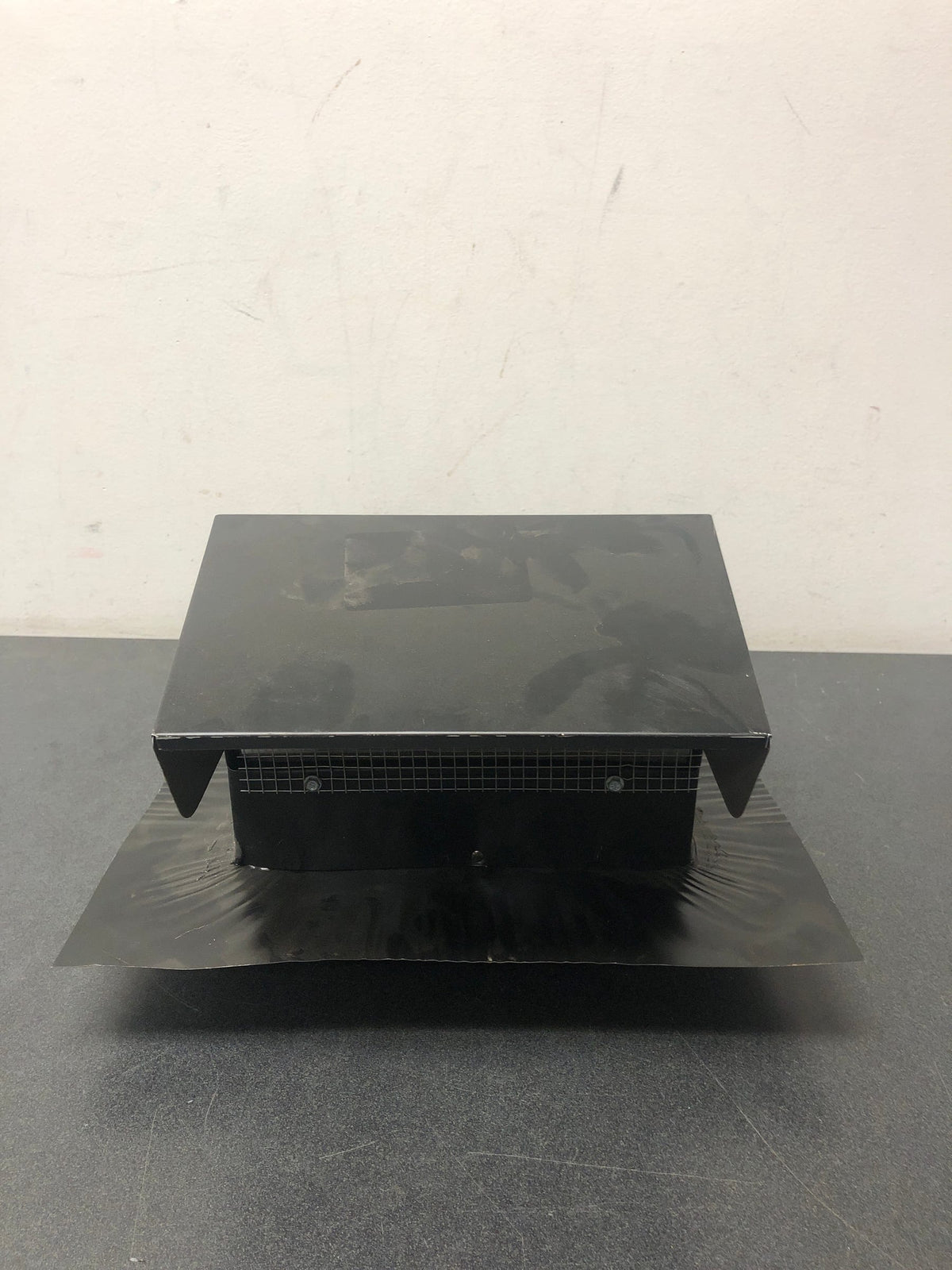 Master flow GNV6BL 6 in. Goose Neck Vent Roof Cap in Black
