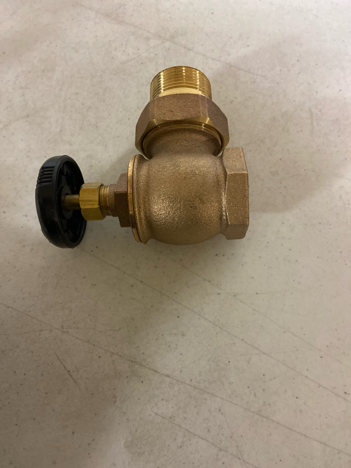PROFLO PF431H 1-1/4" Steam Radiator Angle Valve - N/A
