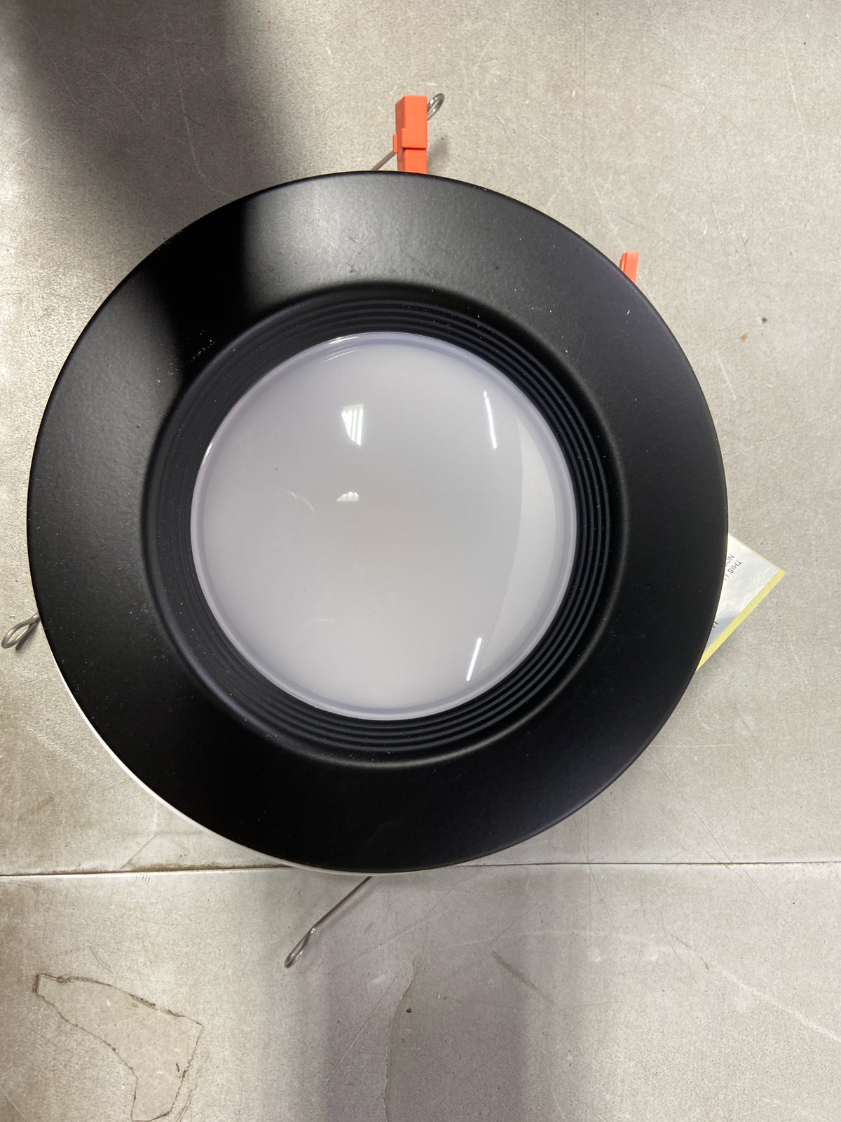 Satco S11835R1 5-6 in. Adjustable CCT Canless Remodel IC Rated Dimmable Indoor Integrated LED Recessed Light Trim