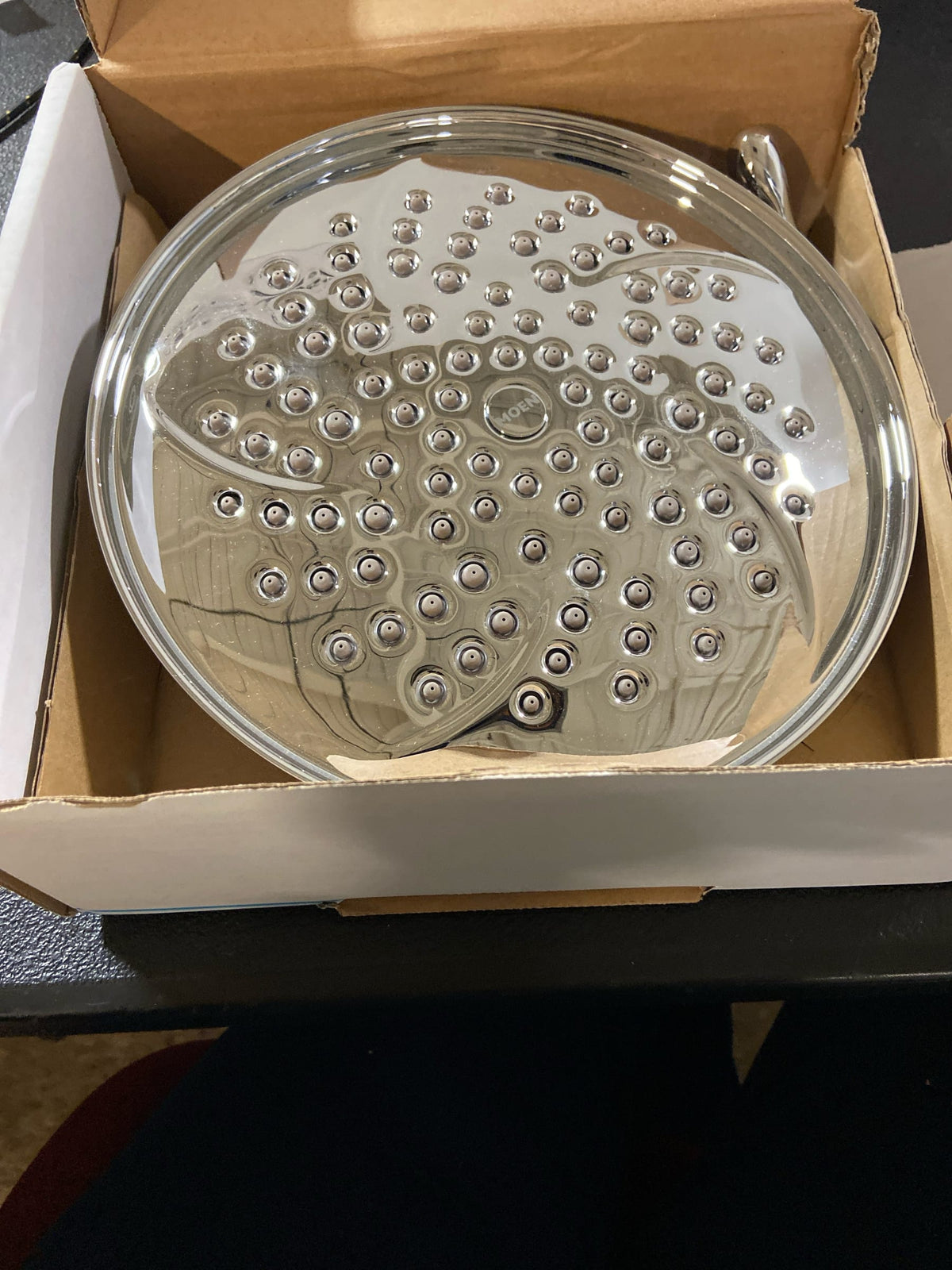 Moen S1311 Isabel 9 inch Multi Function Shower Head Only with 1/2 Inch Connection - Chrome