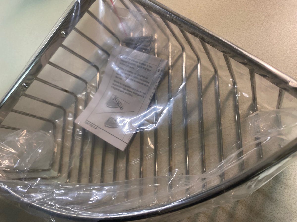 Kohler K-1897-S Large Shower Basket in Polished Stainless