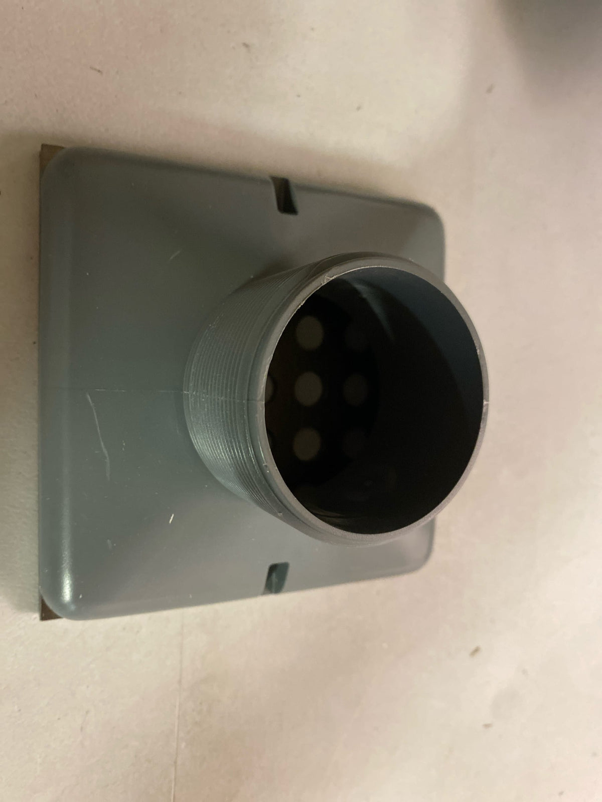 Signature Hardware SH608ORB Menlo Square Shower Drain with Flange - Oil Rubbed Bronze