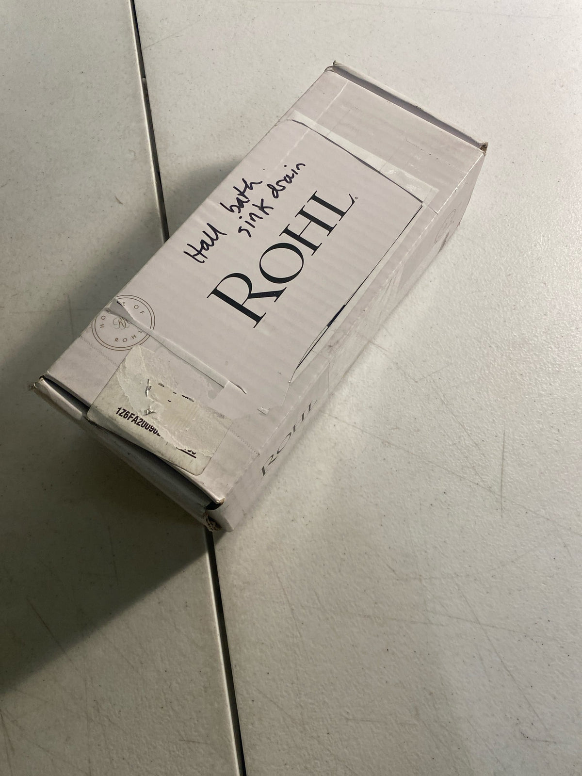 Rohl 0127DOFMB 1-1/4" Push Drain Assembly - Matte Black