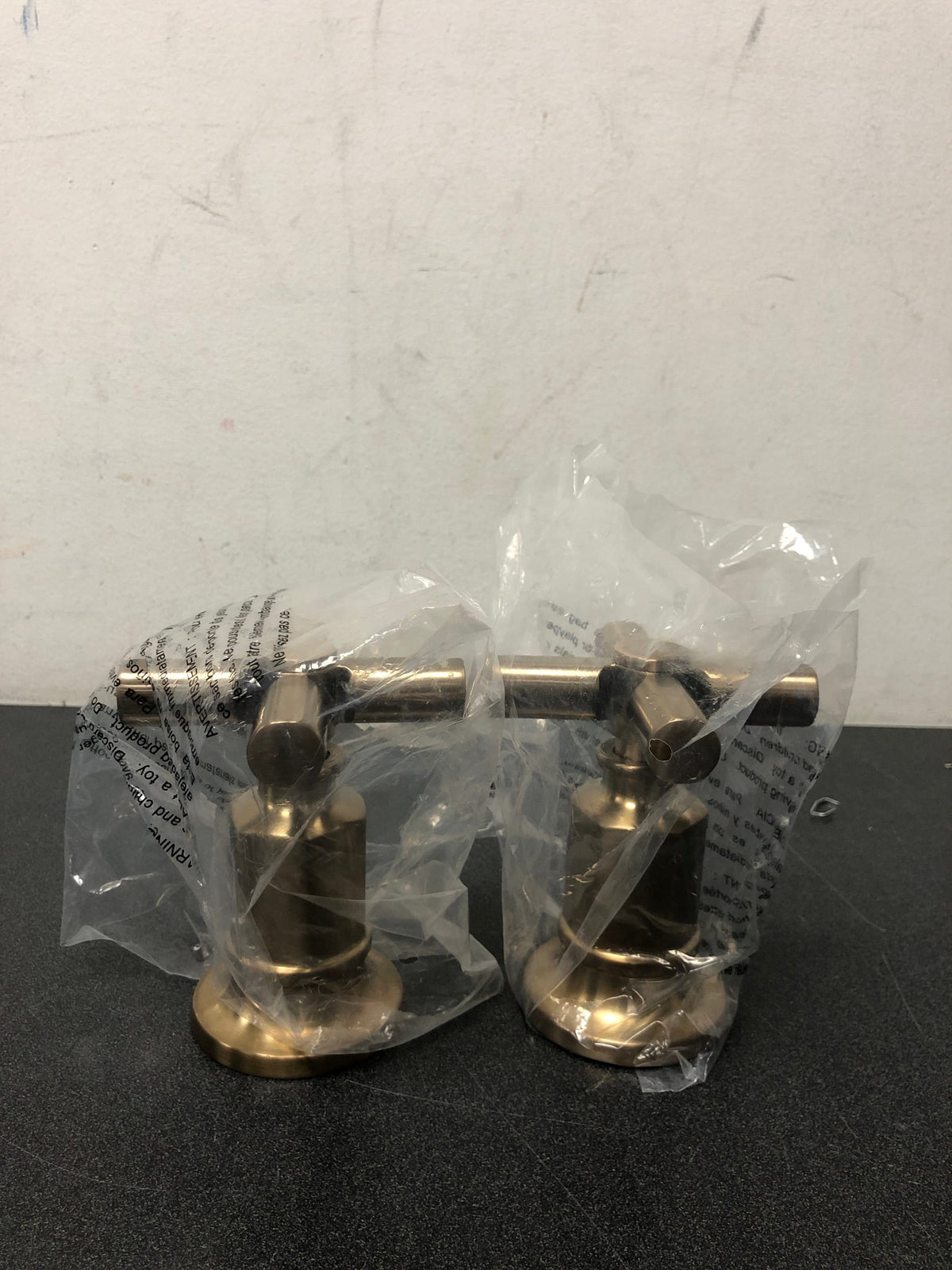 Brizo HX70476-GL Invari Wall Mount Tub Filler Cross Handle Kit - Luxe Gold