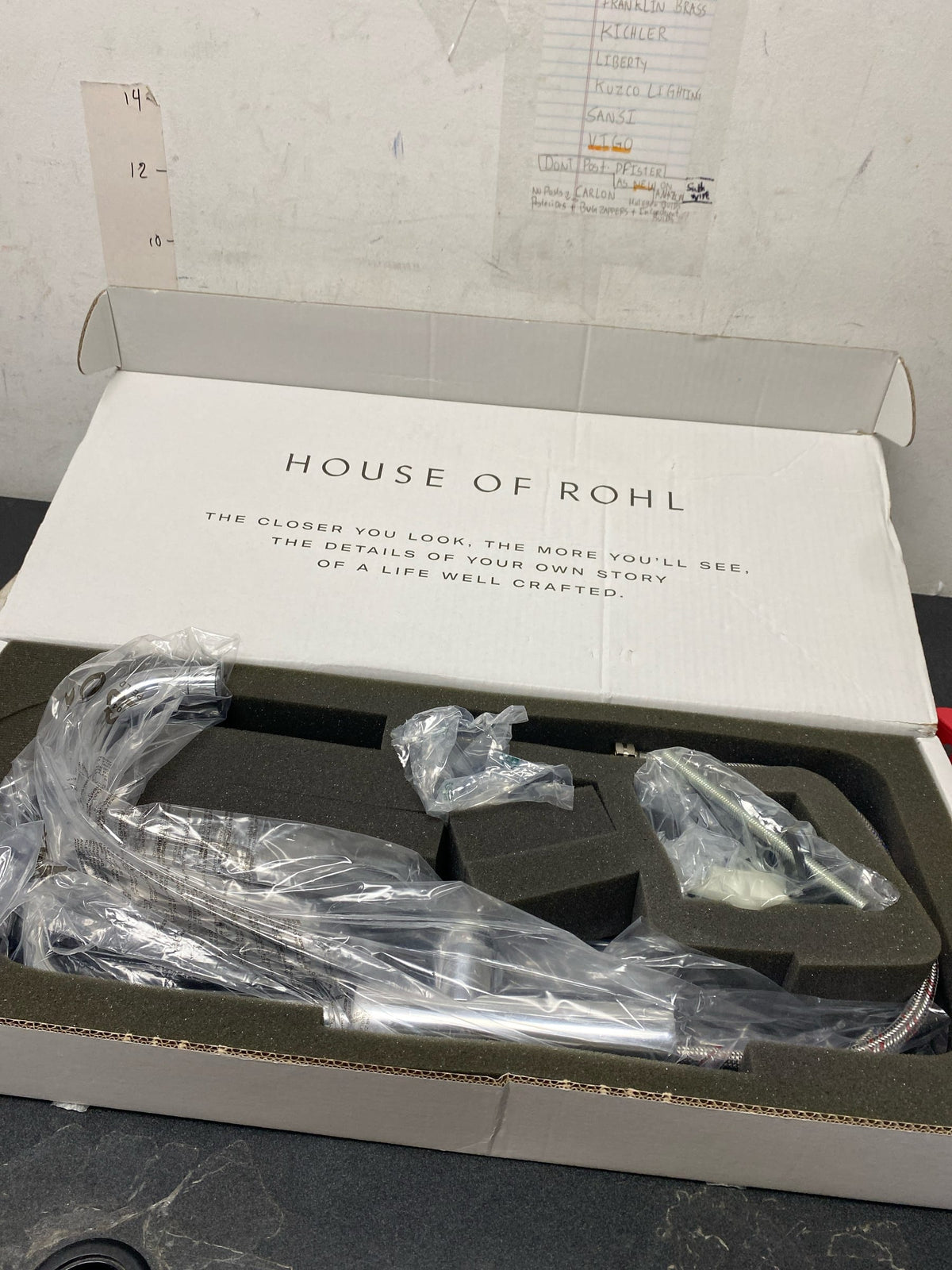 Rohl EC60D1 Eclissi 1.8 GPM Single Hole Bar Faucet - Polished Chrome