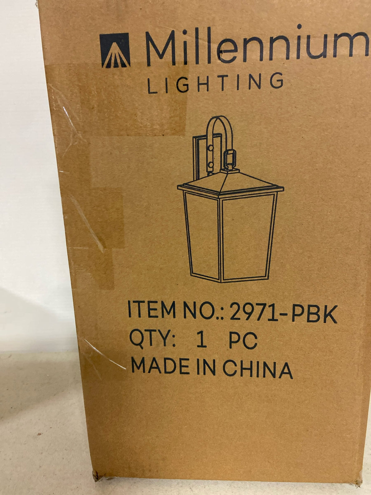 ML Lighting 2971-PBK Traditional, Powder Coat Black