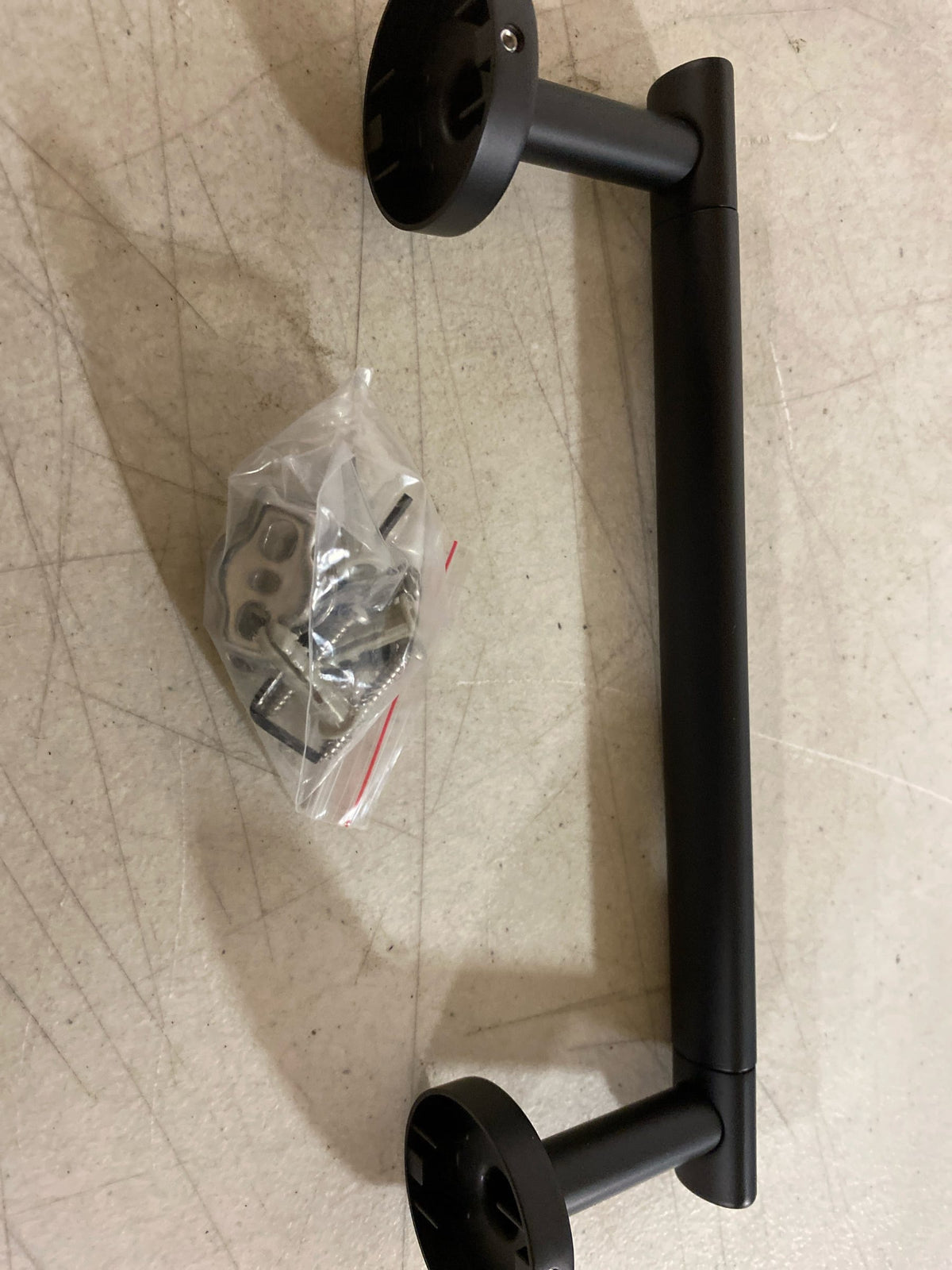 Delta 74208-BL Altado 8" Towel Bar - Matte Black