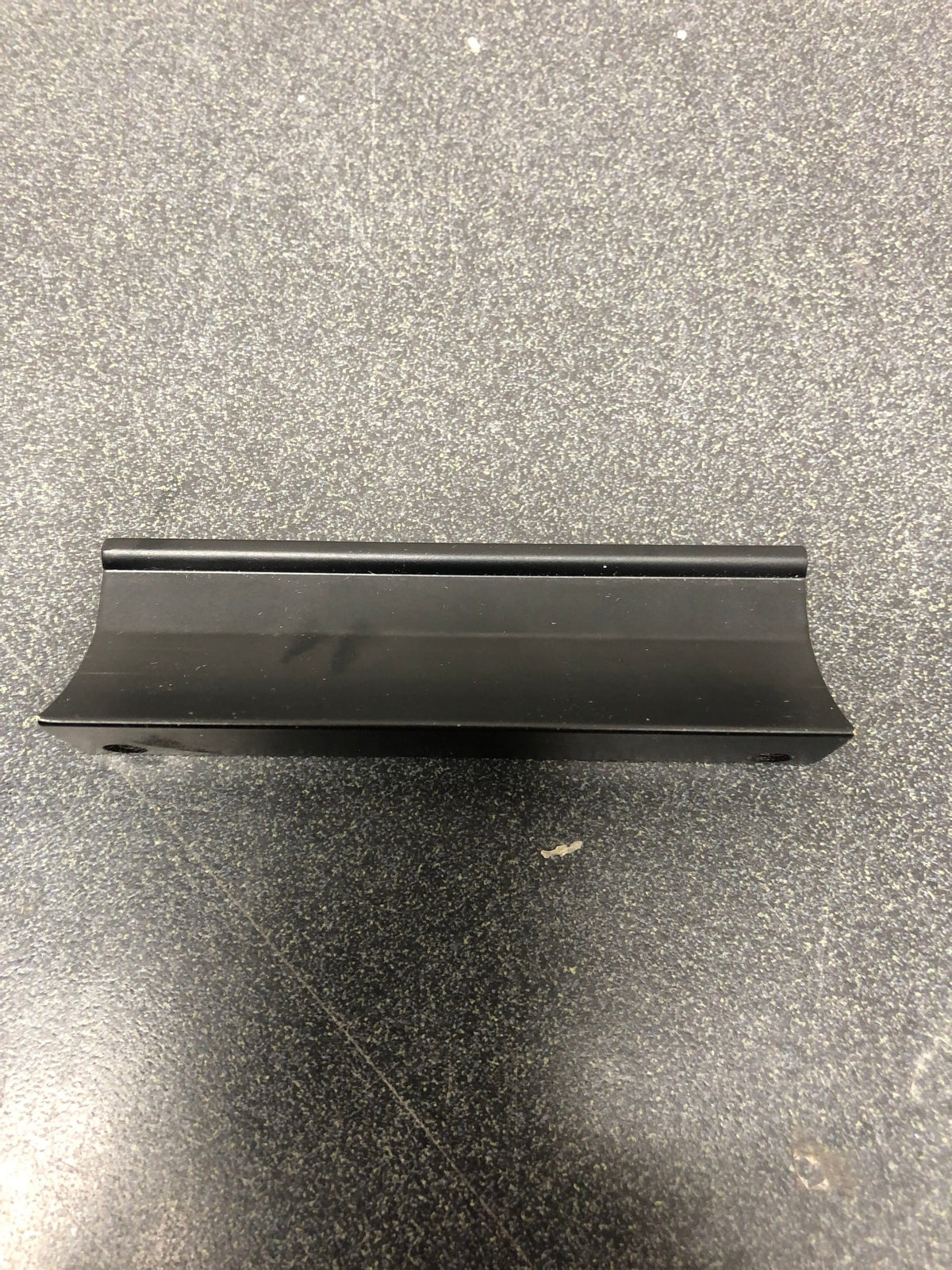 Alno A970-3-MB Tab 3" Center to Center Solid Brass Linear Surface Mount Cabinet Handle / Drawer Pull - Matte Black