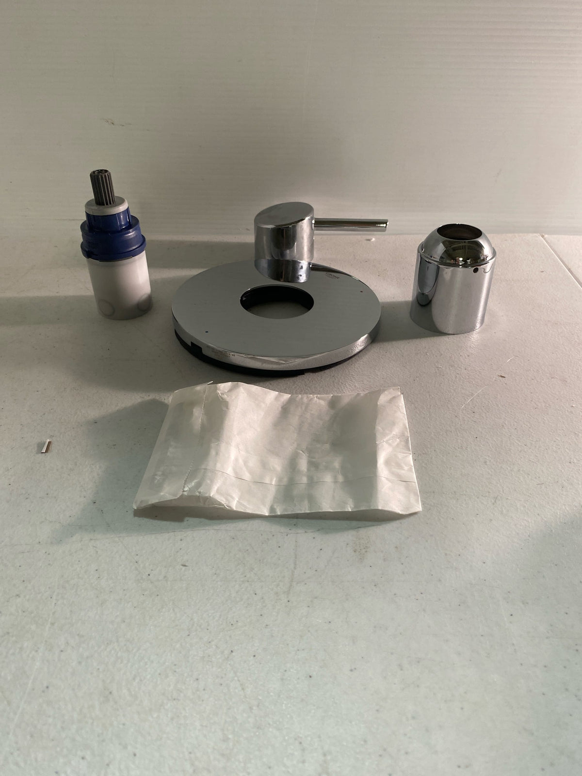 Grohe 14468000 Concetto Pressure Balanced Valve Trim Only with Single Lever Handle - Starlight Chrome